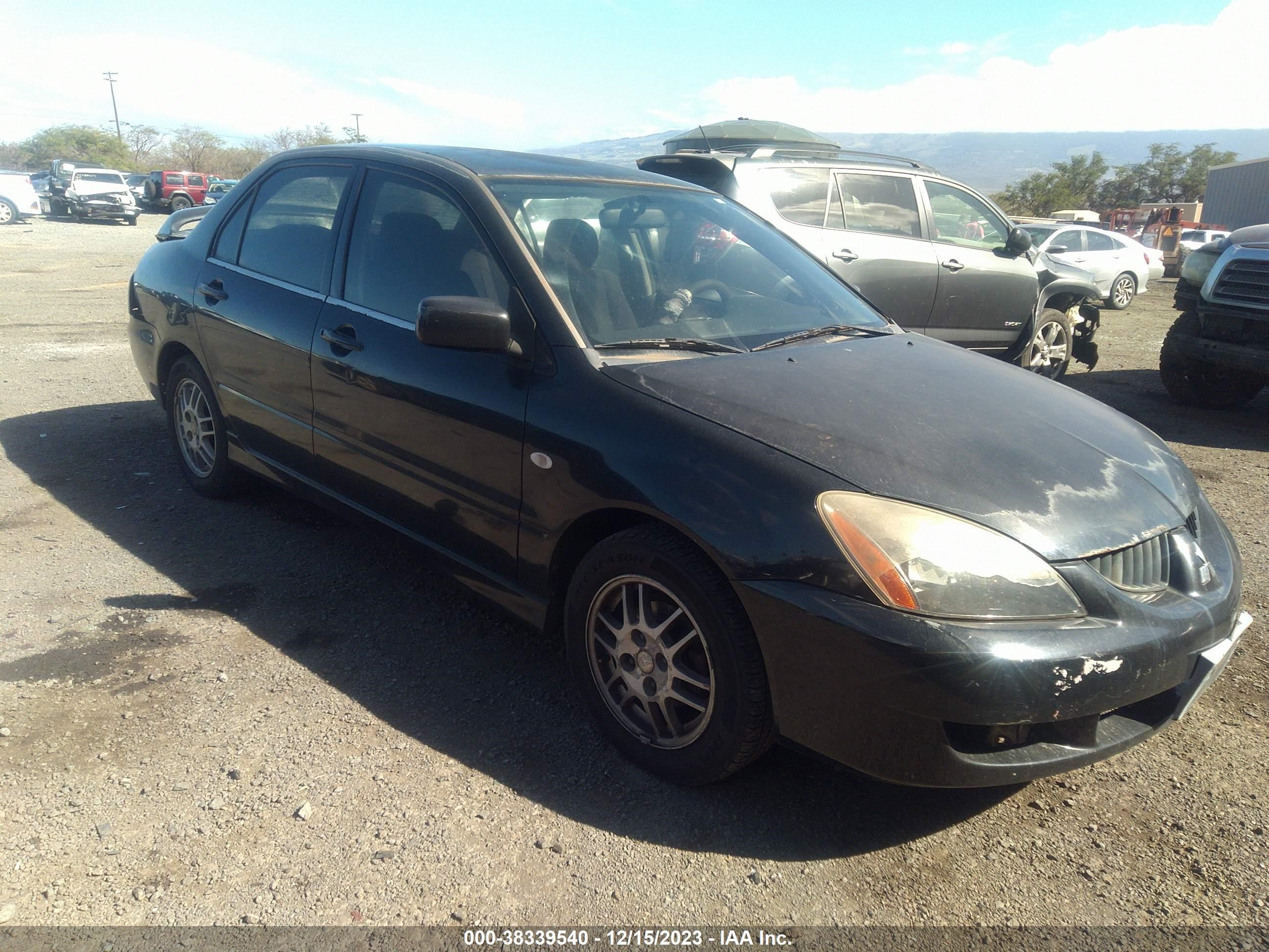 MITSUBISHI LANCER 2005 ja3aj86ex5u040345