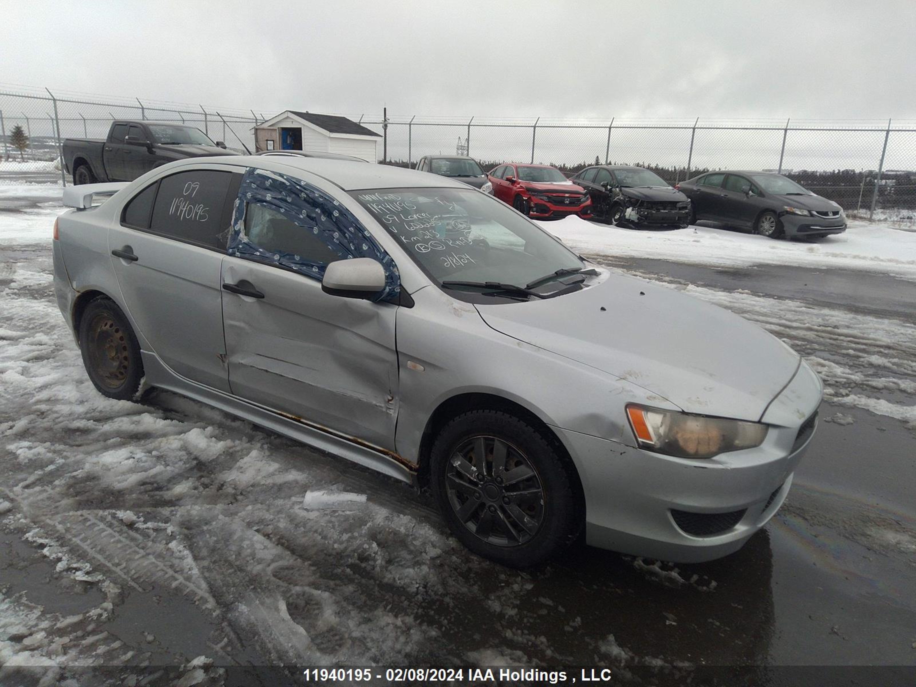 MITSUBISHI LANCER 2009 ja3au16u19u602225