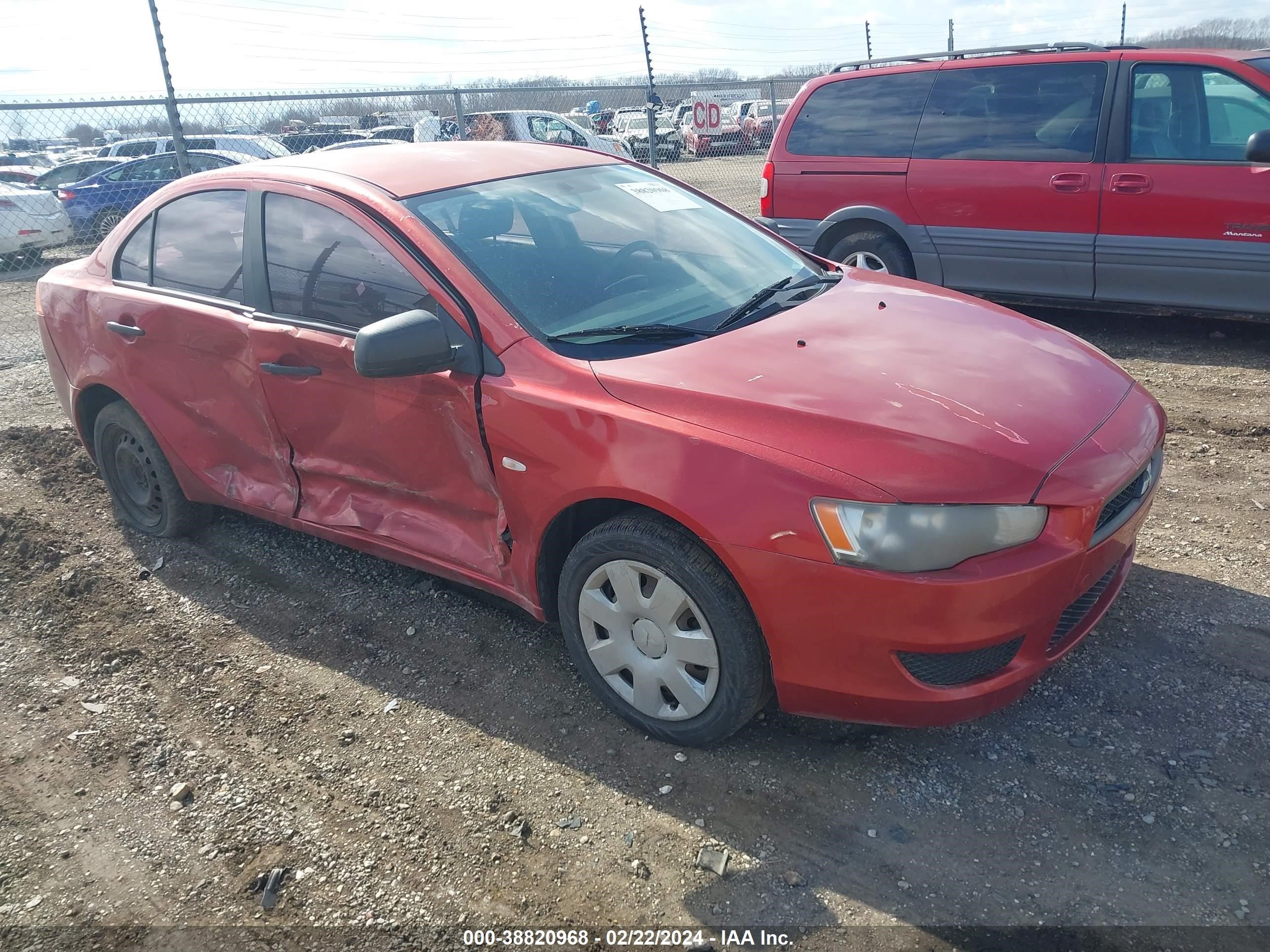 MITSUBISHI LANCER 2009 ja3au16u79u040797