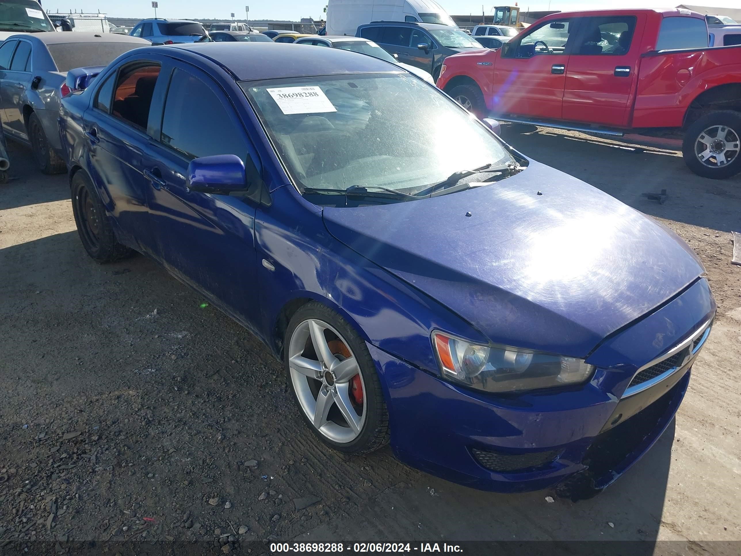 MITSUBISHI LANCER 2008 ja3au26u38u036315