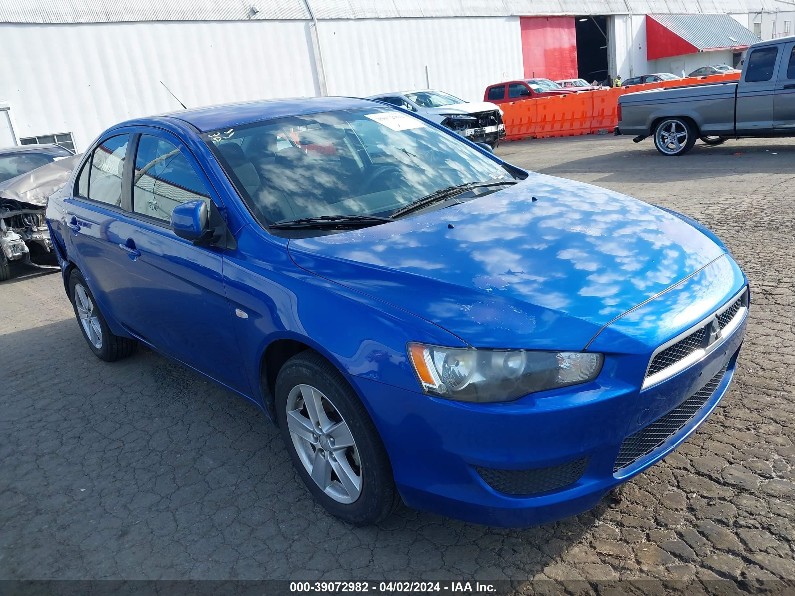 MITSUBISHI LANCER 2009 ja3au26u79u019745