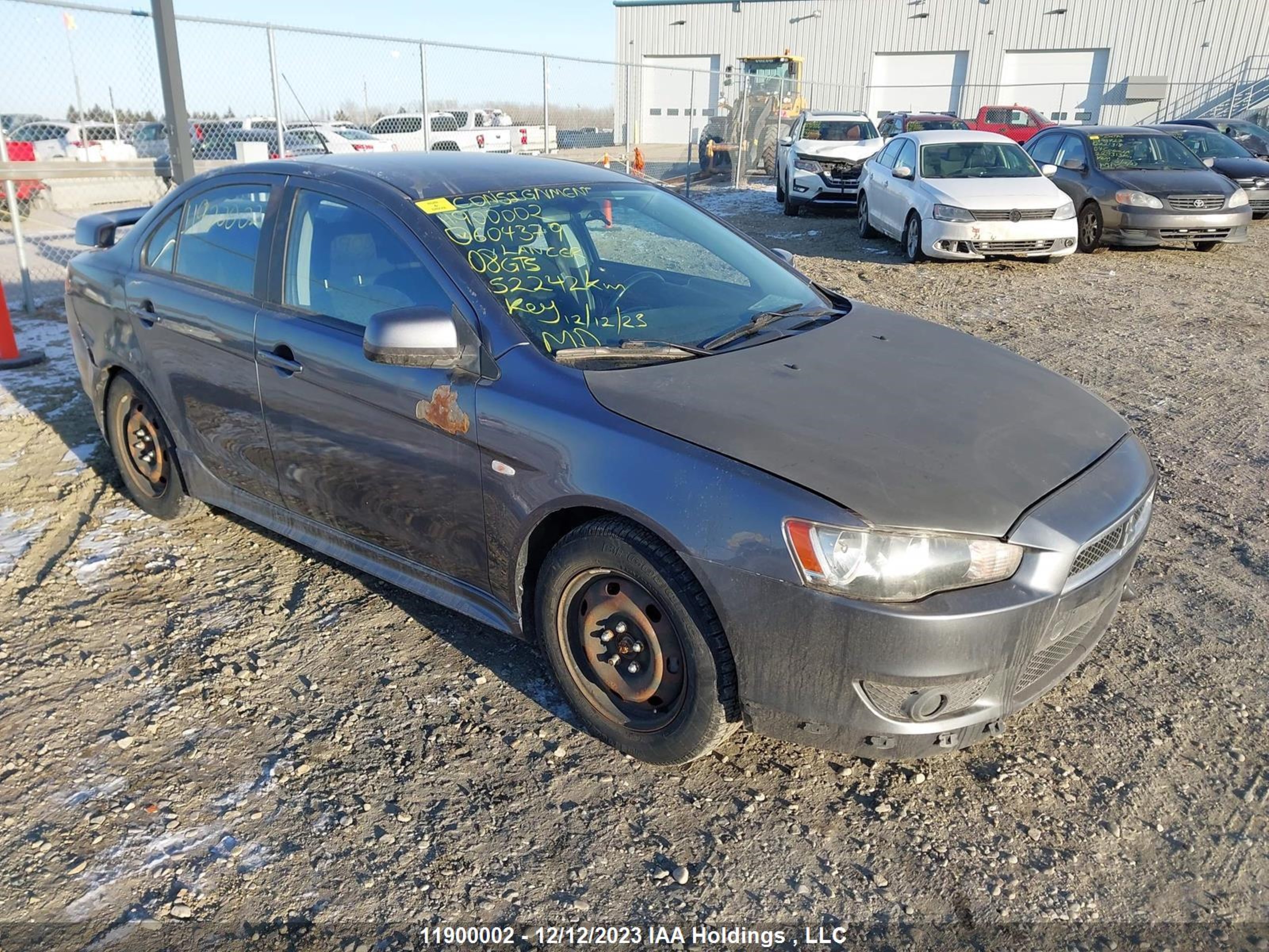 MITSUBISHI LANCER 2008 ja3au86u68u604379