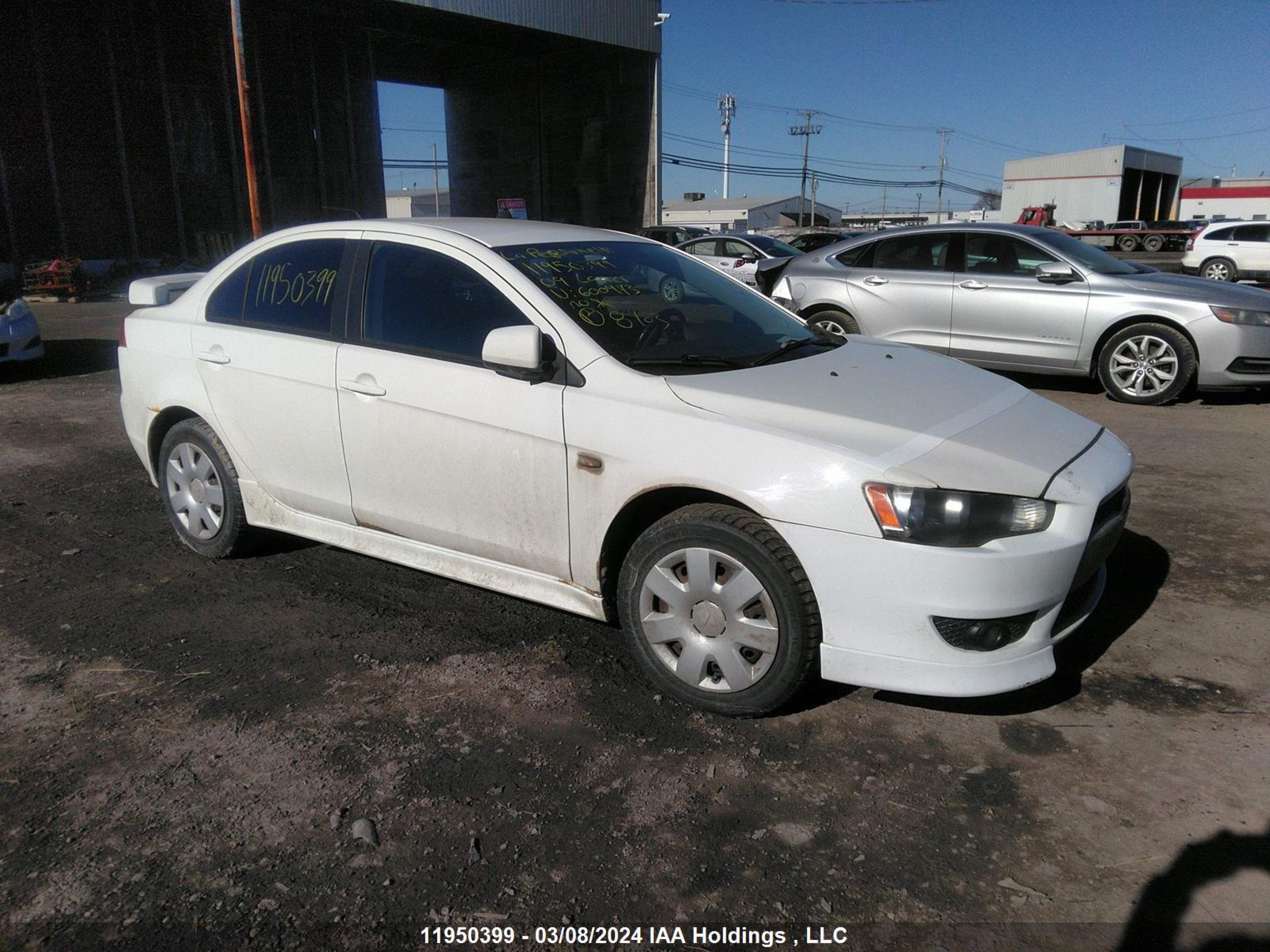 MITSUBISHI LANCER 2009 ja3au86w59u600973