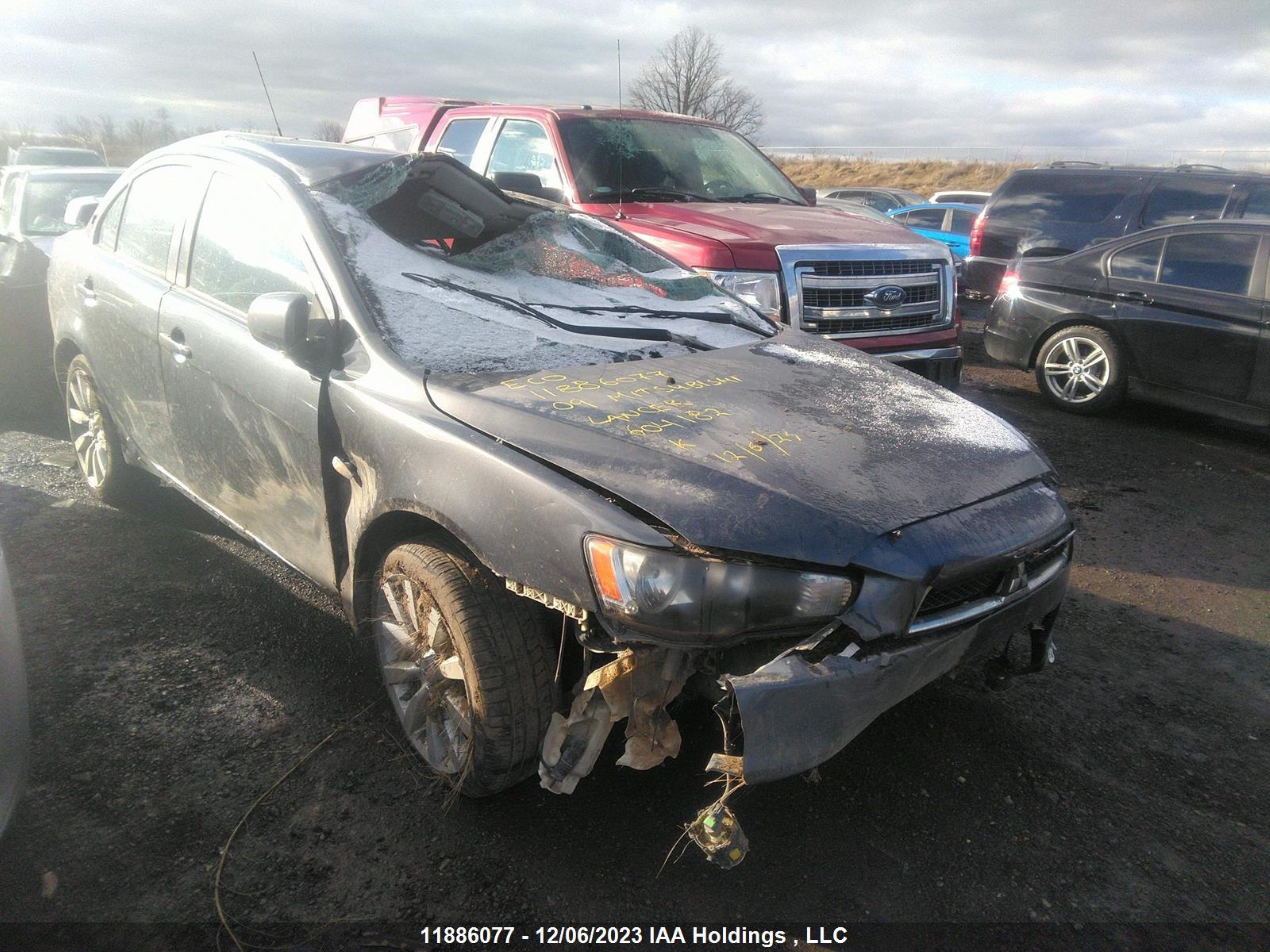 MITSUBISHI LANCER 2009 ja3au86w59u604182