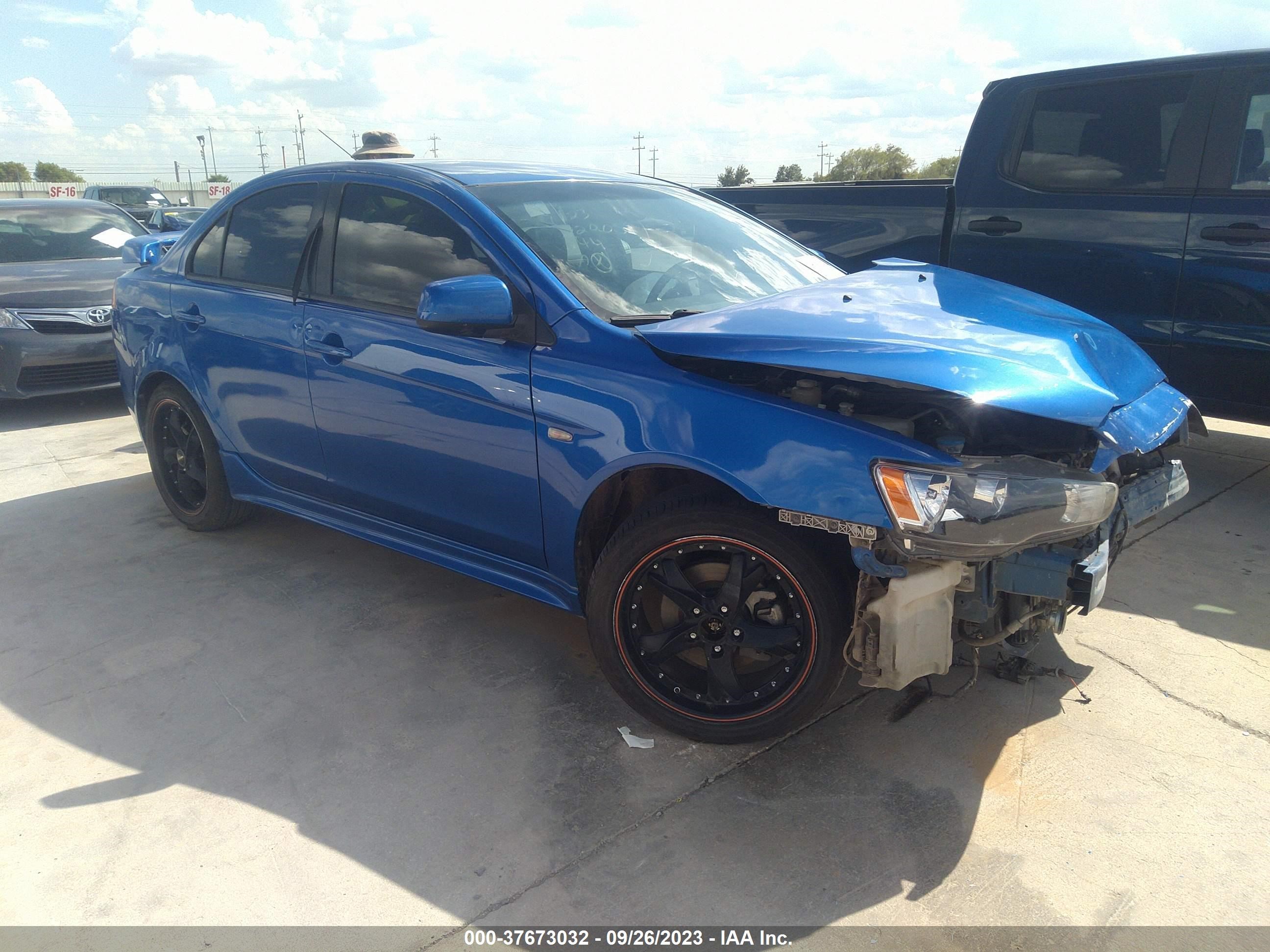 MITSUBISHI LANCER 2009 ja3au86w89u011044