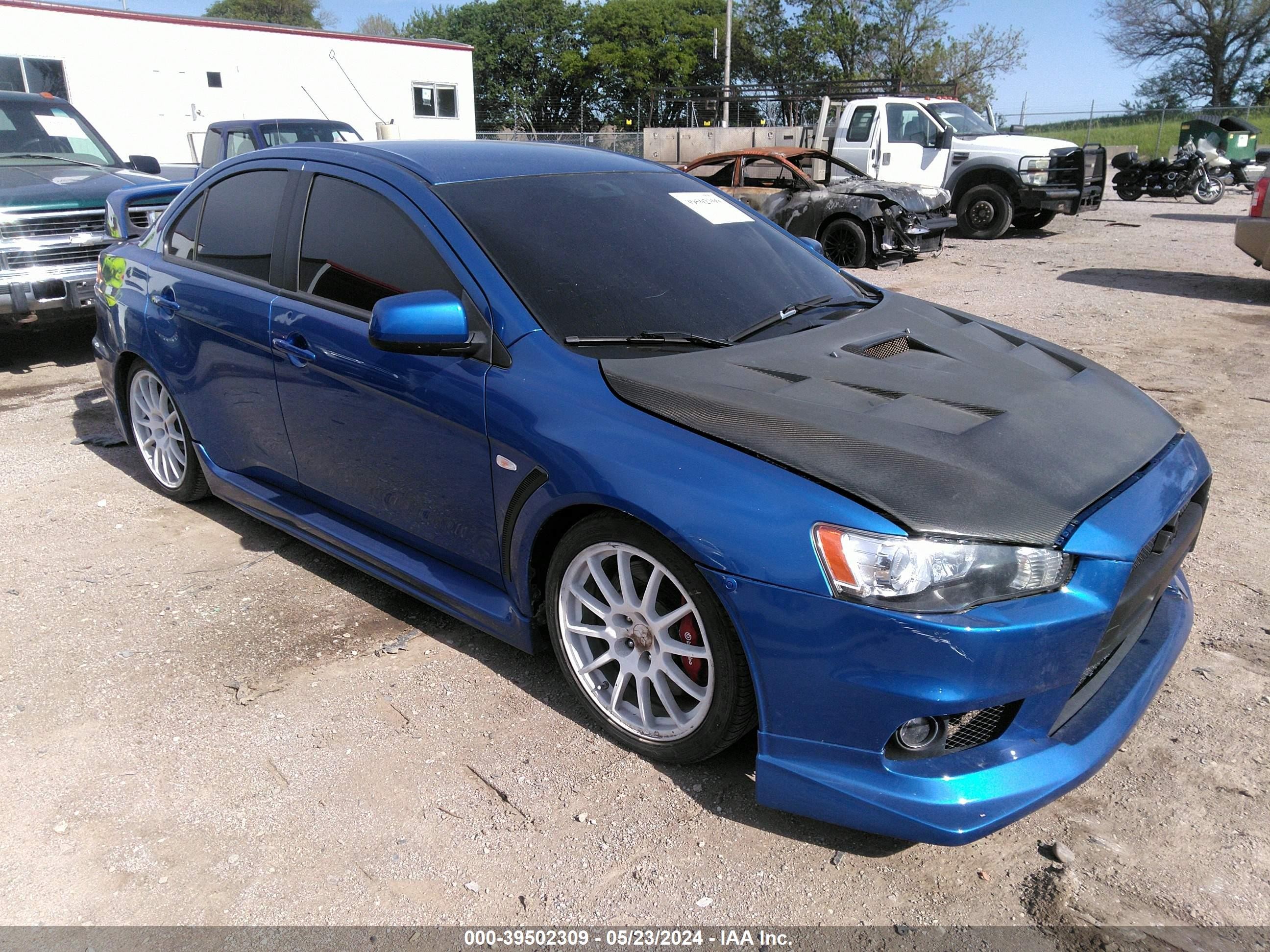 MITSUBISHI LANCER EVOLUTION 2008 ja3aw86v18u048517