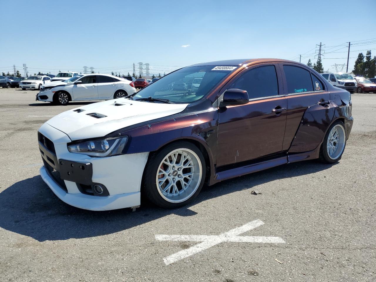 MITSUBISHI LANCER EVOLUTION 2008 ja3aw86v58u048455