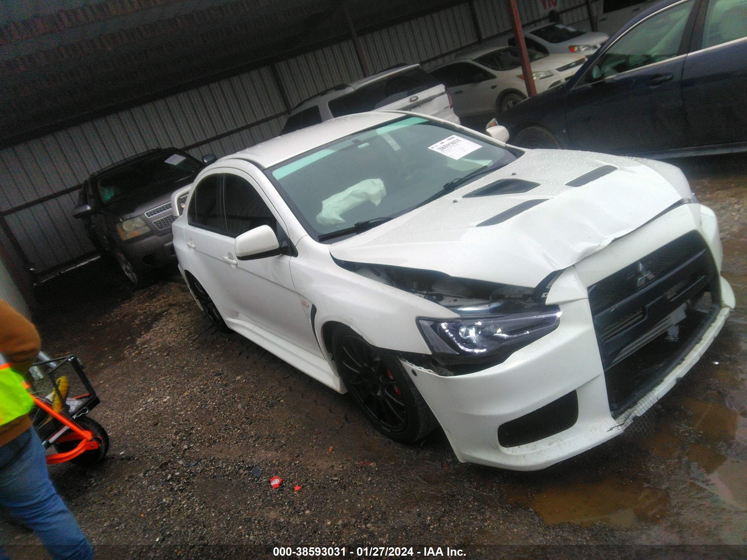 MITSUBISHI LANCER EVOLUTION 2008 ja3aw86vx8u048774