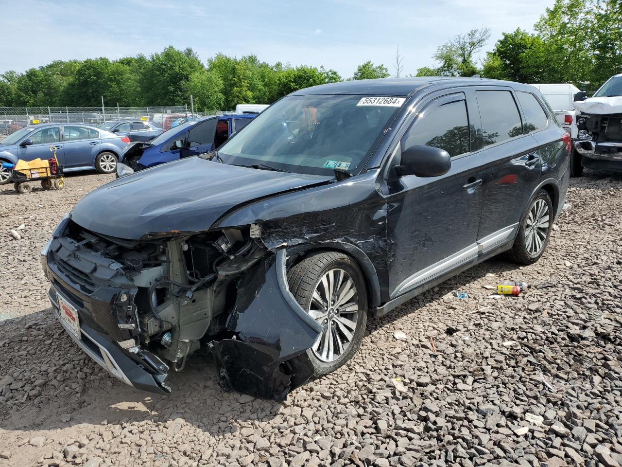 MITSUBISHI OUTLANDER 2019 ja4ad2a30kz053528