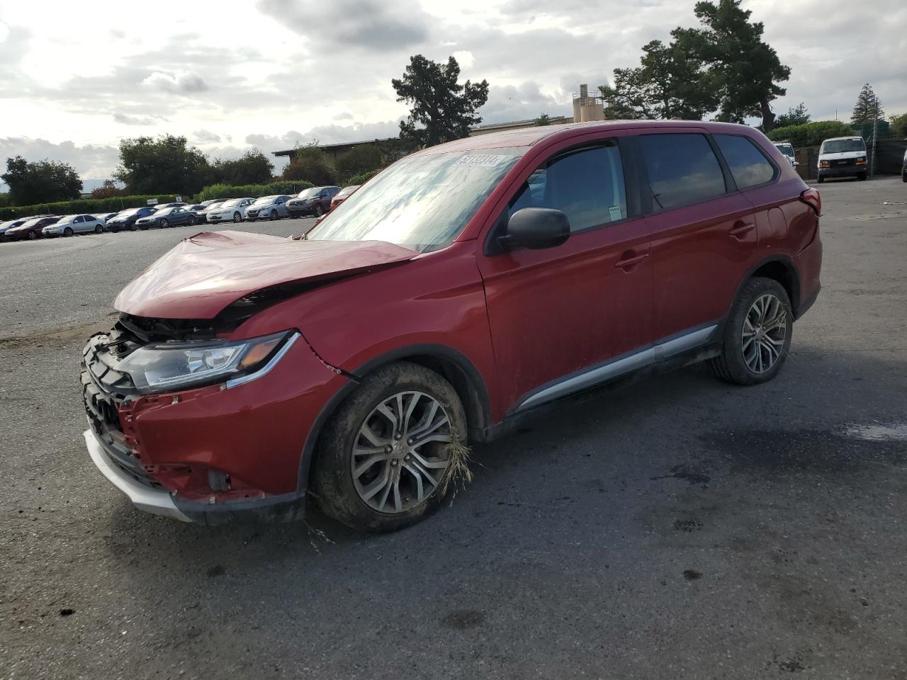 MITSUBISHI OUTLANDER 2017 ja4ad2a34hz009122