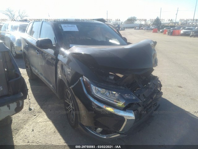 MITSUBISHI OUTLANDER 2016 ja4ad2a35gz006342