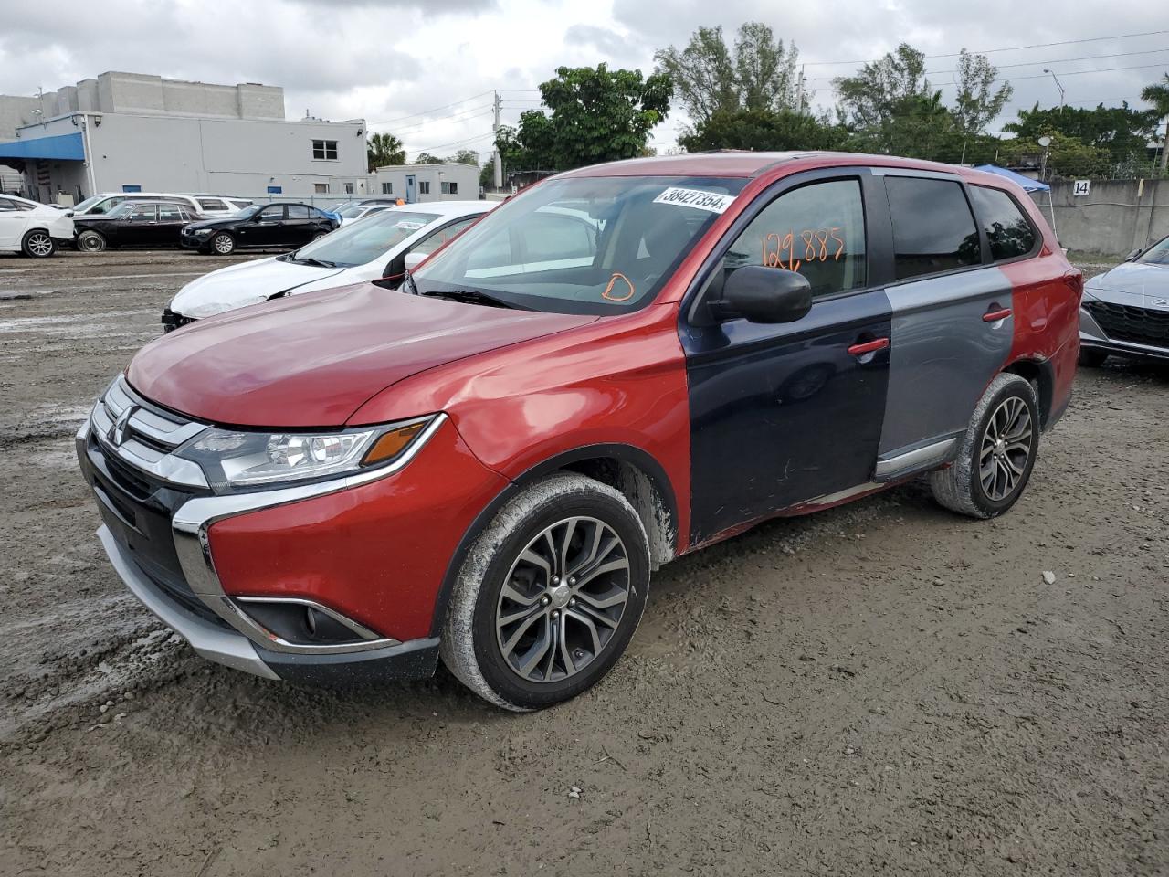 MITSUBISHI OUTLANDER 2016 ja4ad2a35gz008222