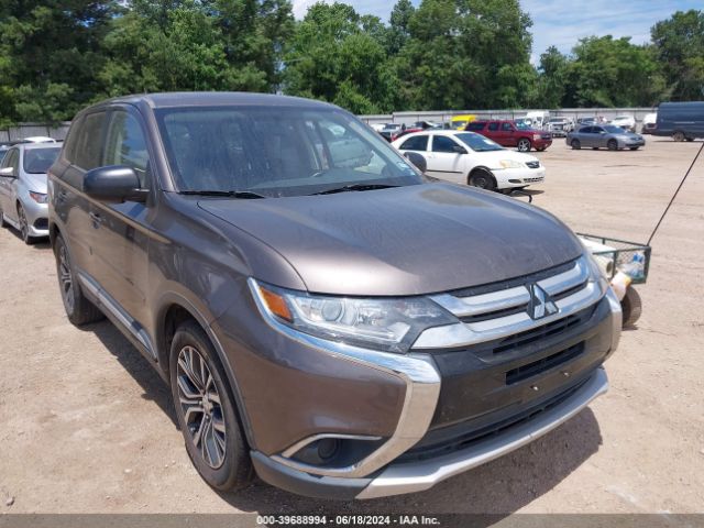 MITSUBISHI OUTLANDER 2016 ja4ad2a35gz046758