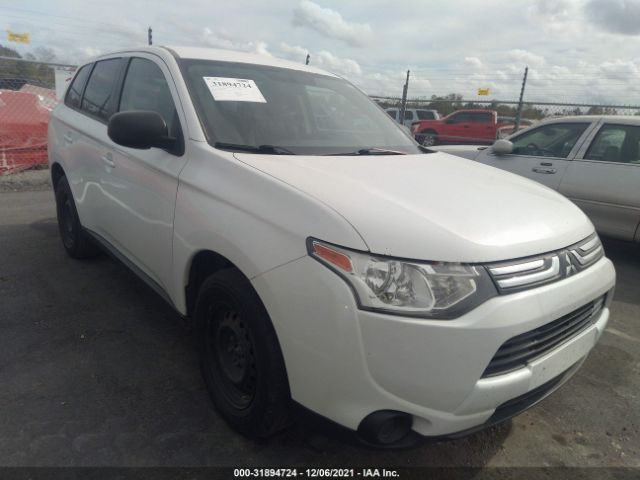 MITSUBISHI OUTLANDER 2014 ja4ad2a36ez010297