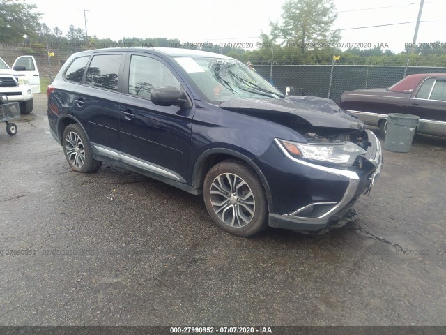 MITSUBISHI OUTLANDER 2016 ja4ad2a38gz003340