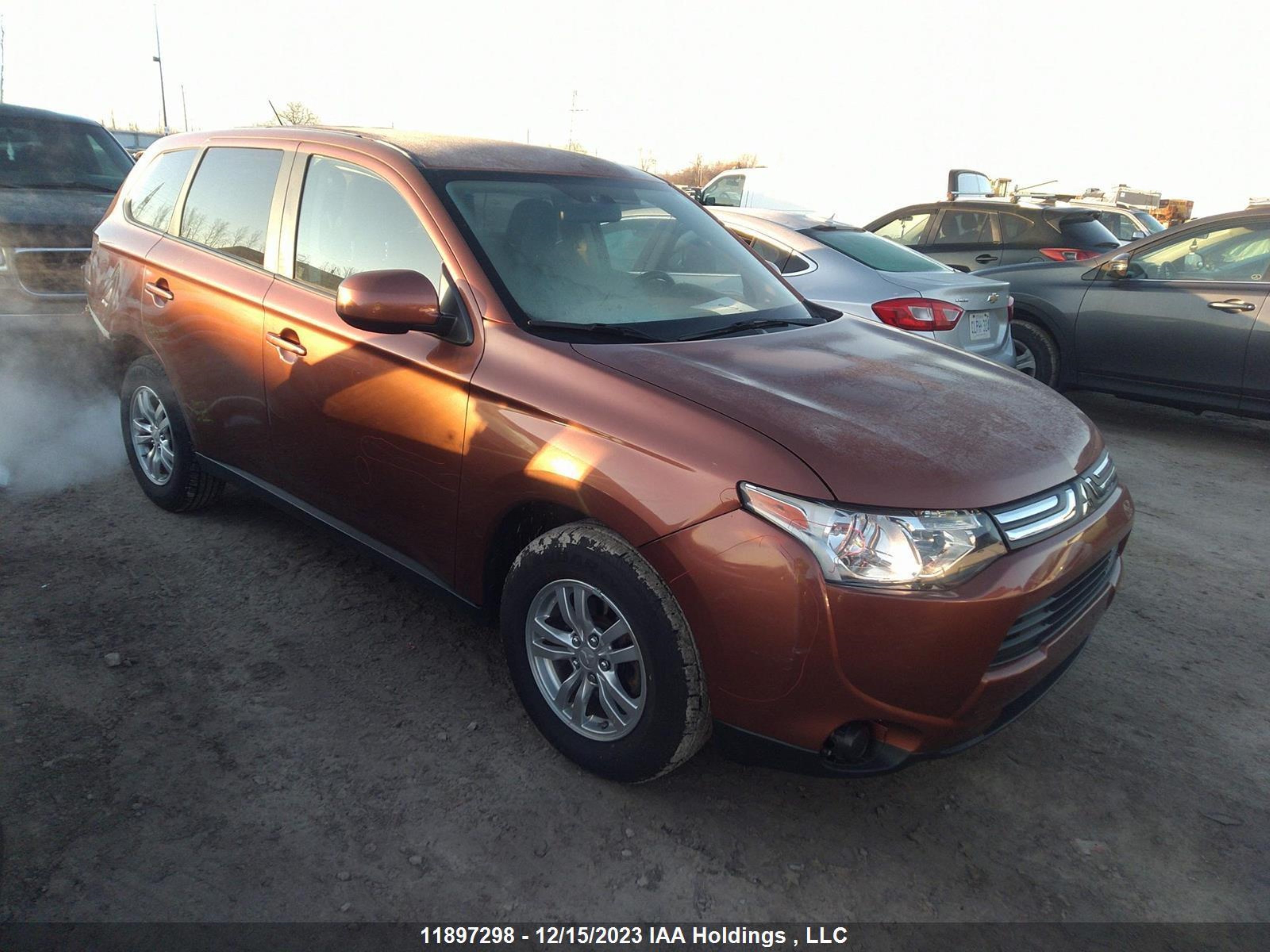 MITSUBISHI OUTLANDER 2014 ja4ad2a39ez601854