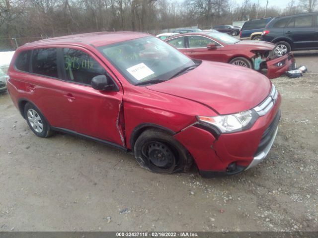 MITSUBISHI OUTLANDER 2015 ja4ad2a39fz009730