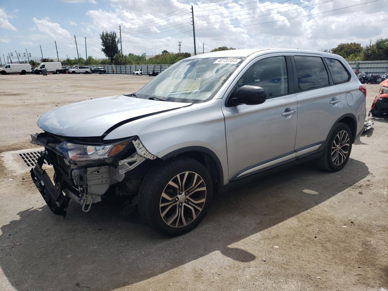 MITSUBISHI OUTLANDER 2017 ja4ad2a39hz015224