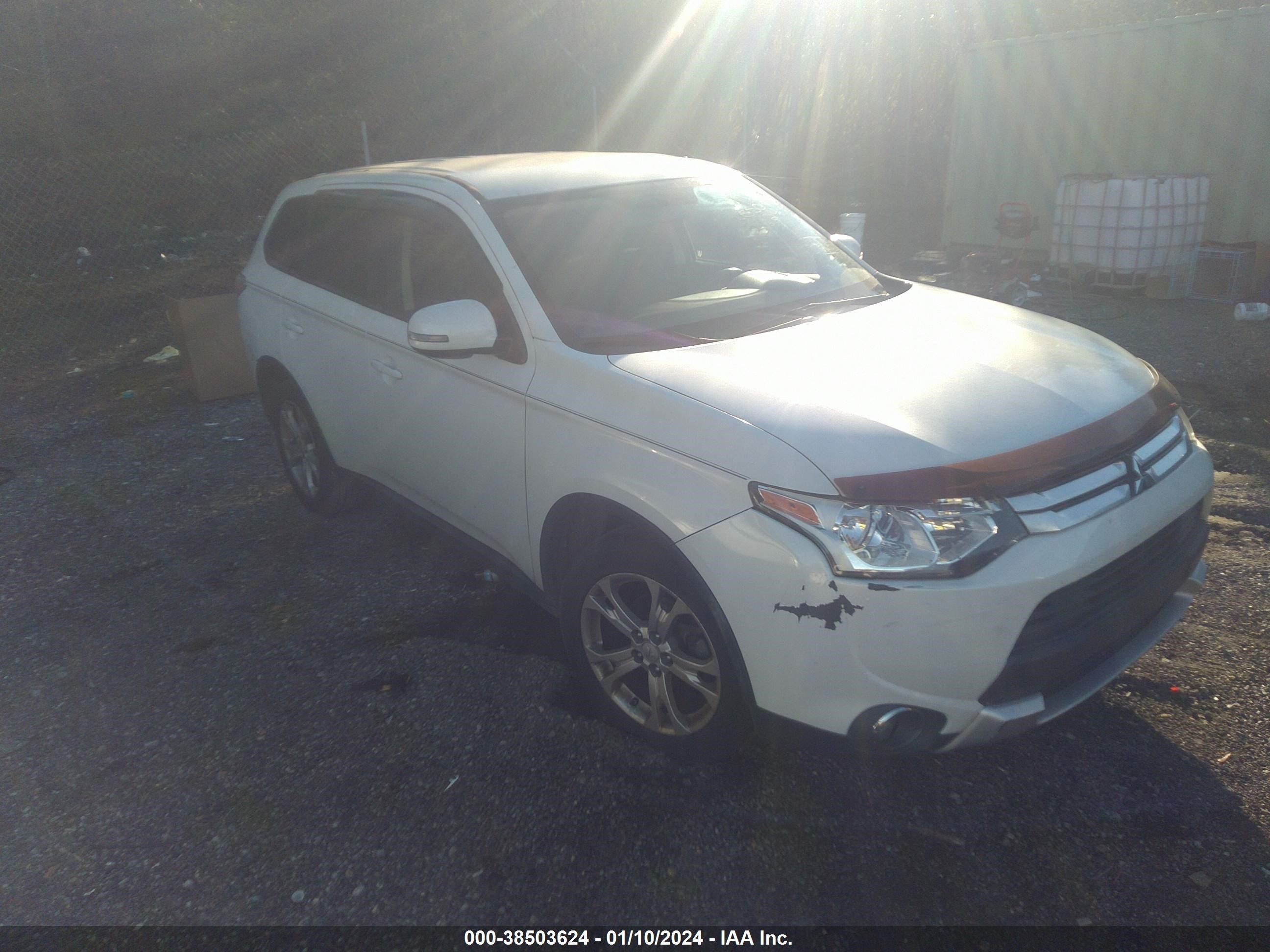 MITSUBISHI OUTLANDER 2015 ja4ad3a31fz013972