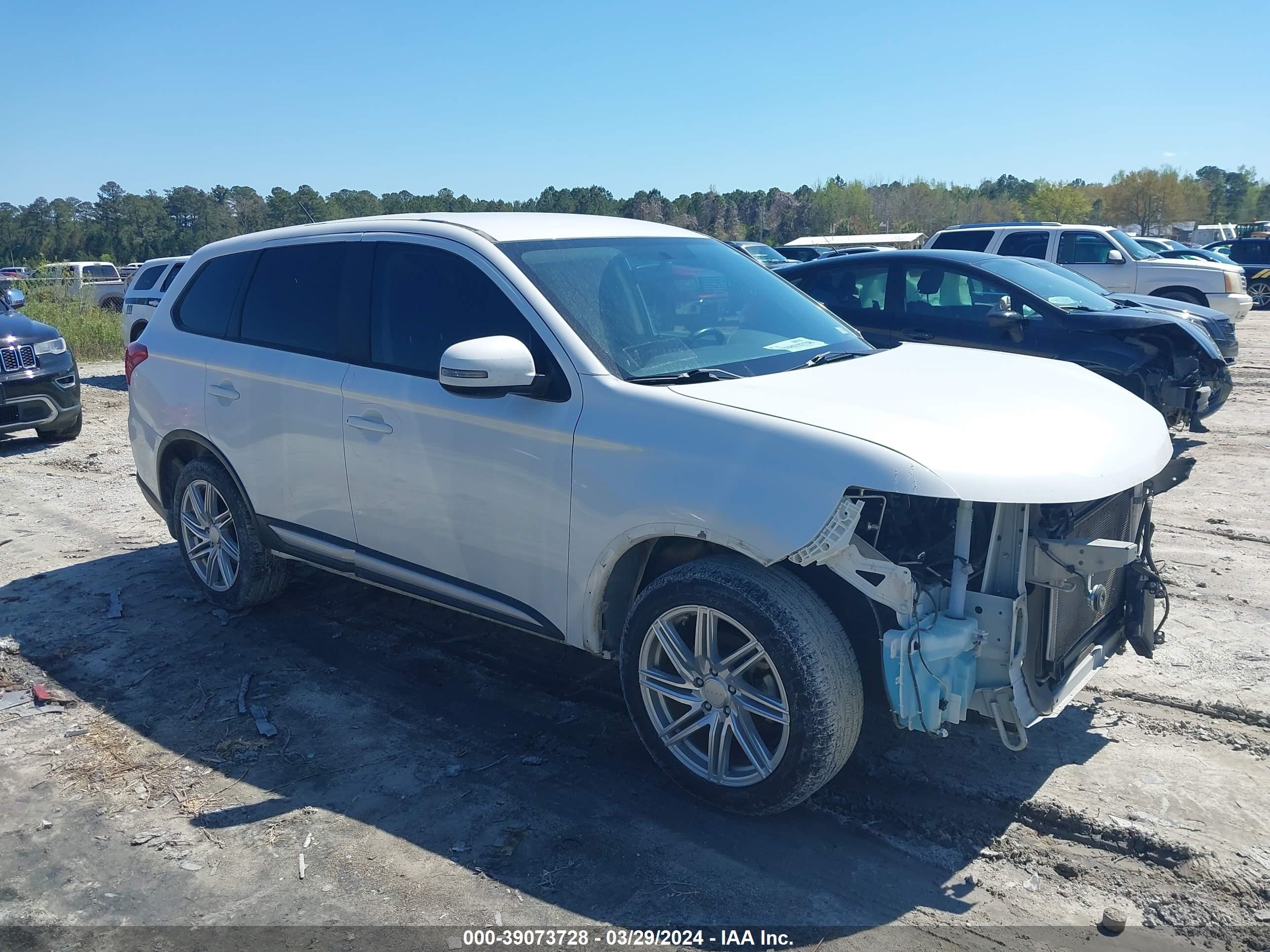 MITSUBISHI OUTLANDER 2016 ja4ad3a31gz009180