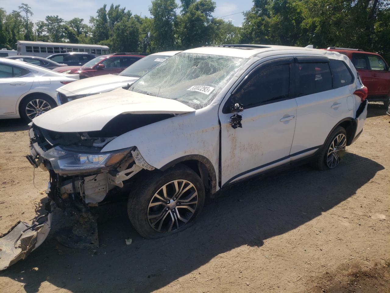 MITSUBISHI OUTLANDER 2017 ja4ad3a31hz011402