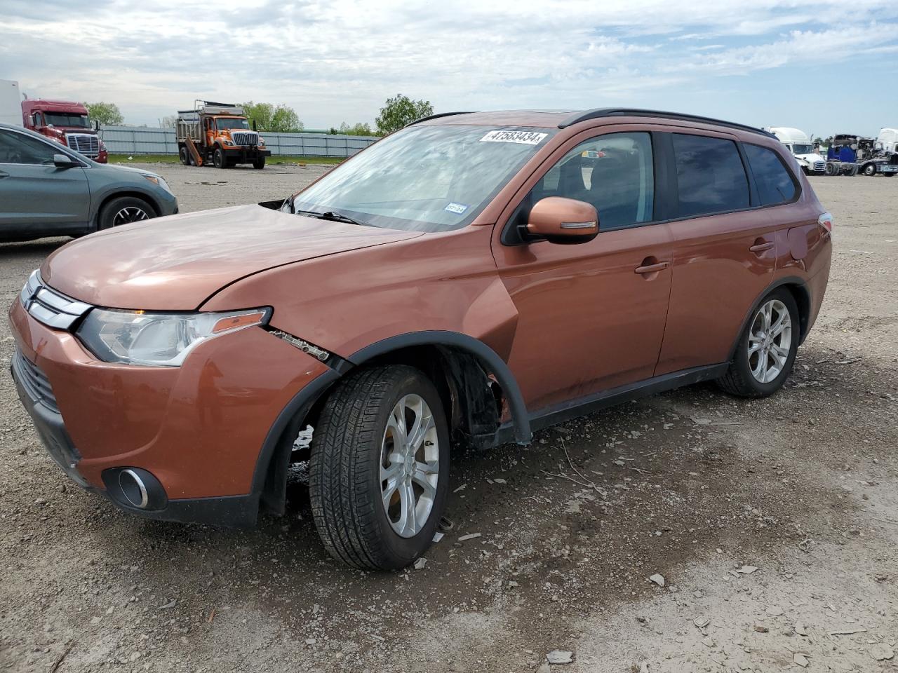 MITSUBISHI OUTLANDER 2015 ja4ad3a33fz008286