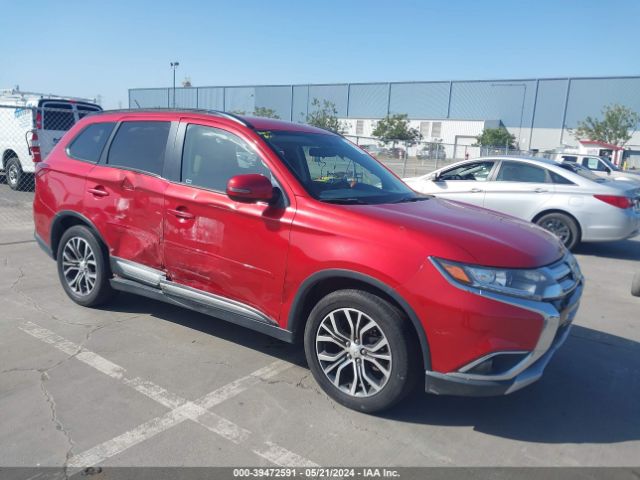 MITSUBISHI OUTLANDER 2016 ja4ad3a33gz022710