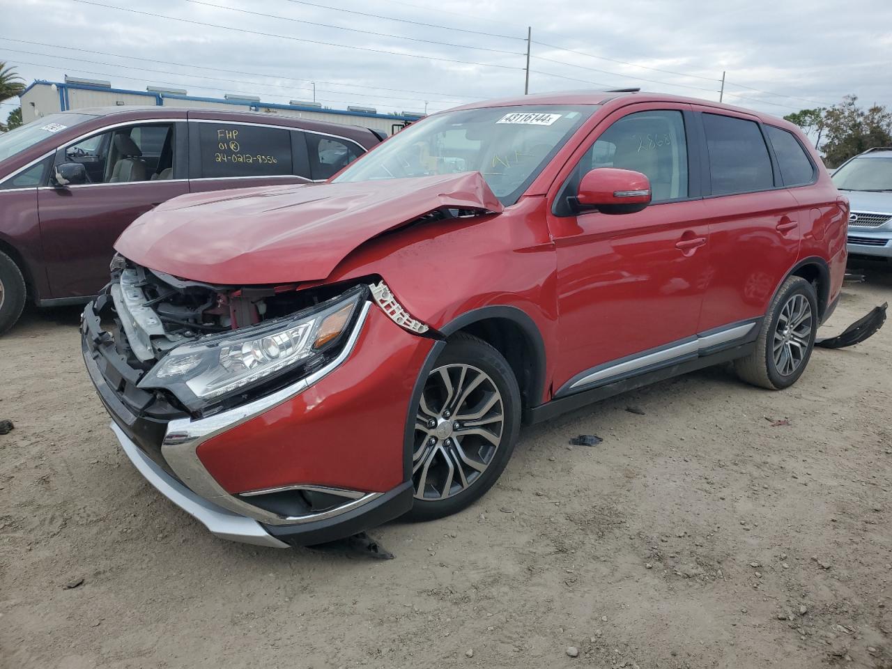 MITSUBISHI OUTLANDER 2017 ja4ad3a33hz029898