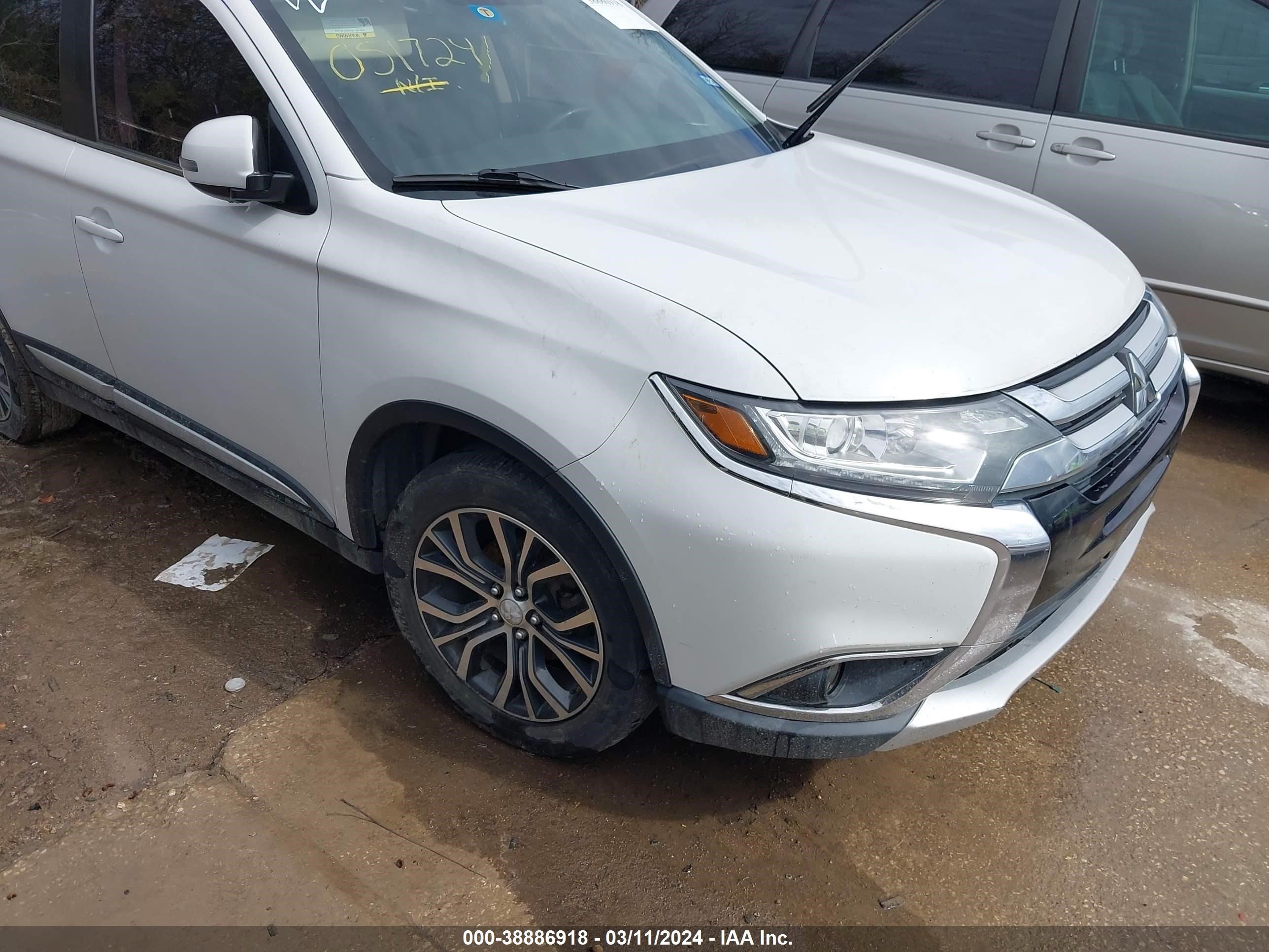 MITSUBISHI OUTLANDER 2017 ja4ad3a33hz051724