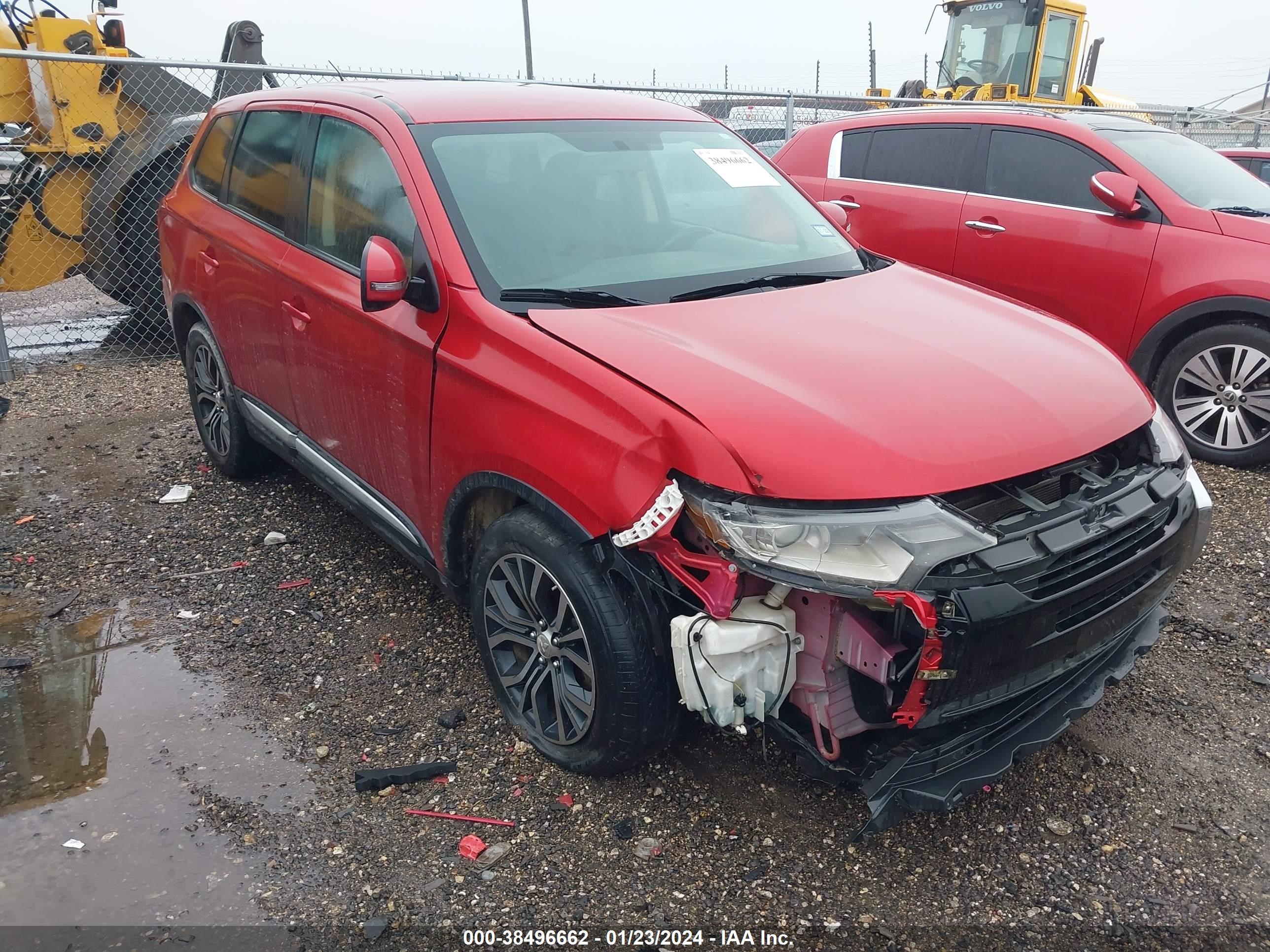 MITSUBISHI OUTLANDER 2016 ja4ad3a34gz000571