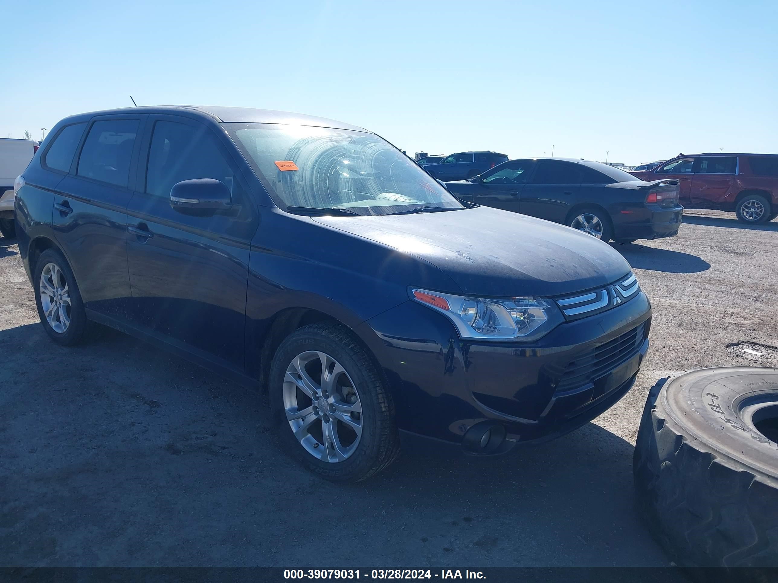 MITSUBISHI OUTLANDER 2014 ja4ad3a35ez011320