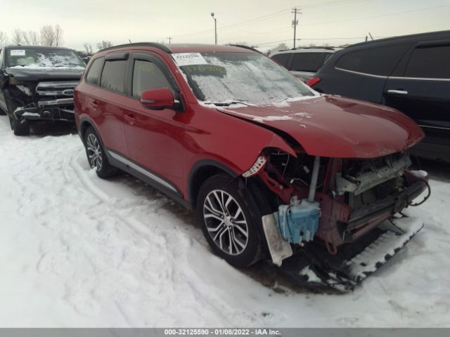 MITSUBISHI OUTLANDER 2016 ja4ad3a38gz046193