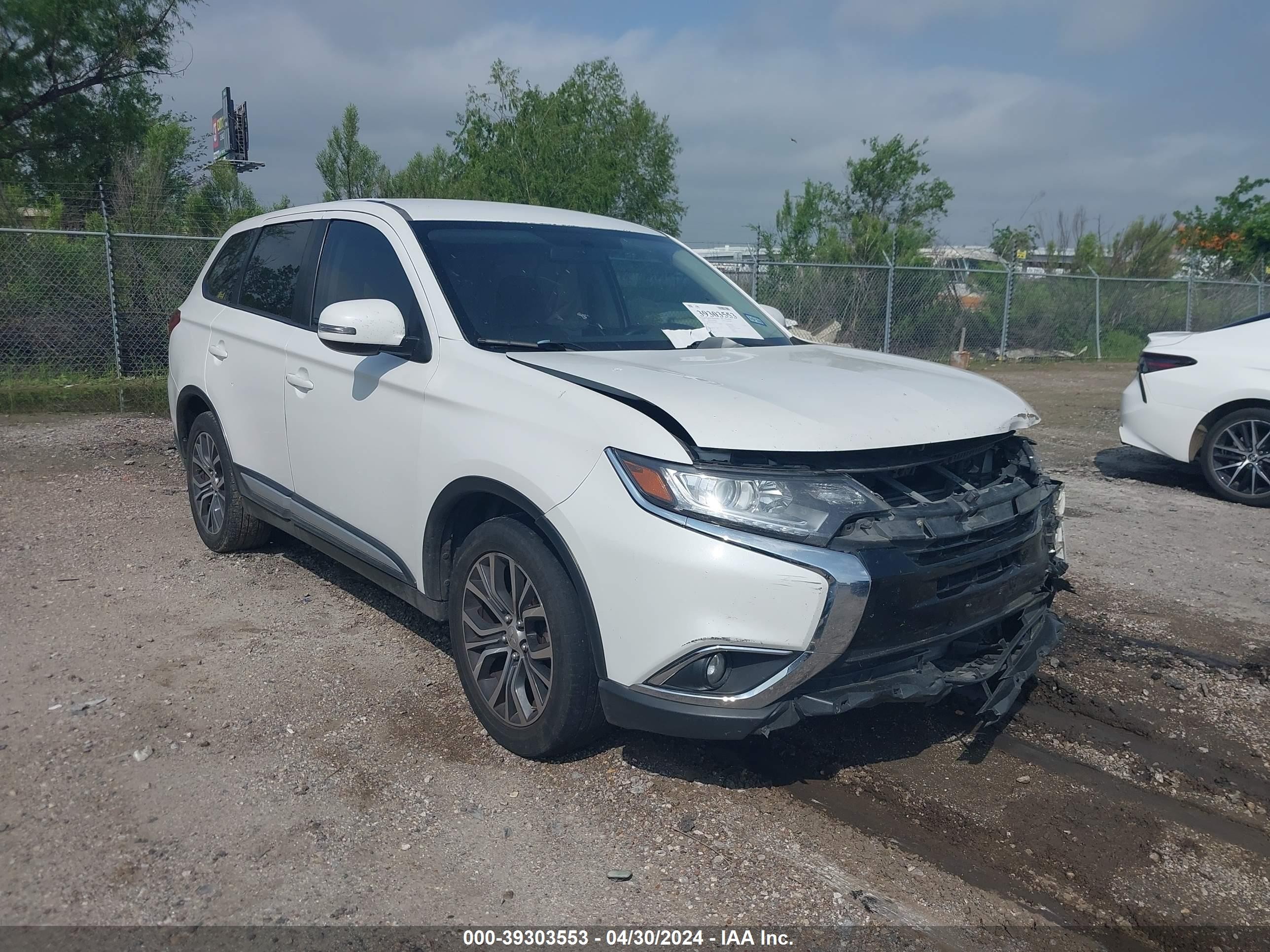 MITSUBISHI OUTLANDER 2016 ja4ad3a38gz056092