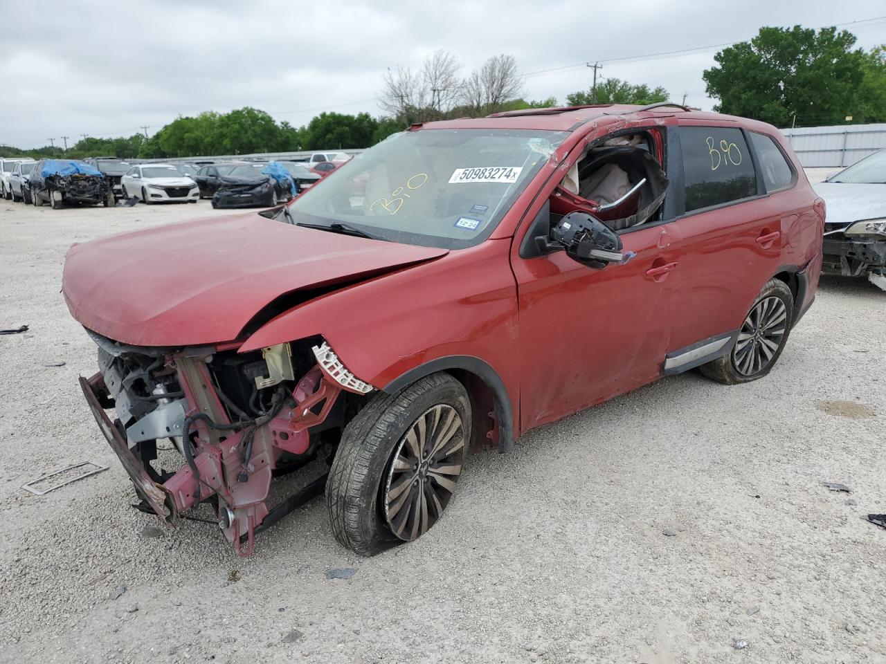 MITSUBISHI OUTLANDER 2019 ja4ad3a39kz006696