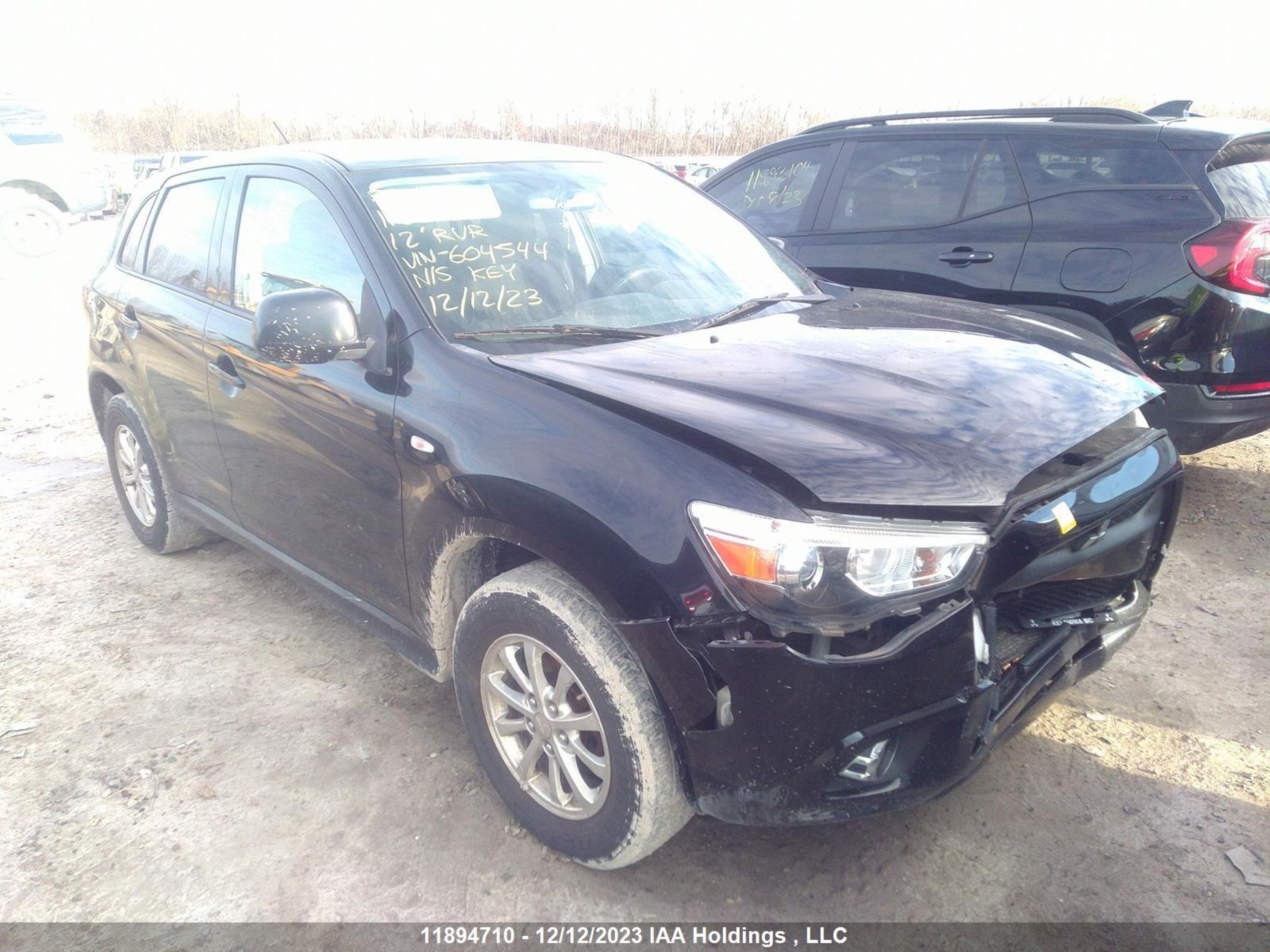 MITSUBISHI RVR 2012 ja4aj3au3cz604544