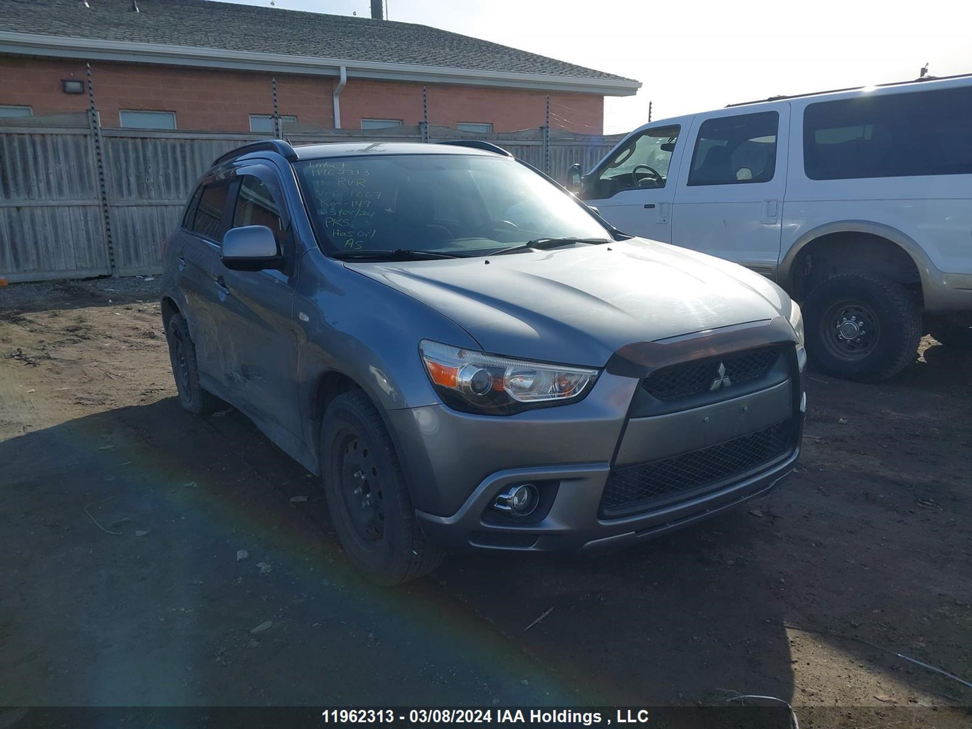 MITSUBISHI RVR 2011 ja4aj3au6bz601667