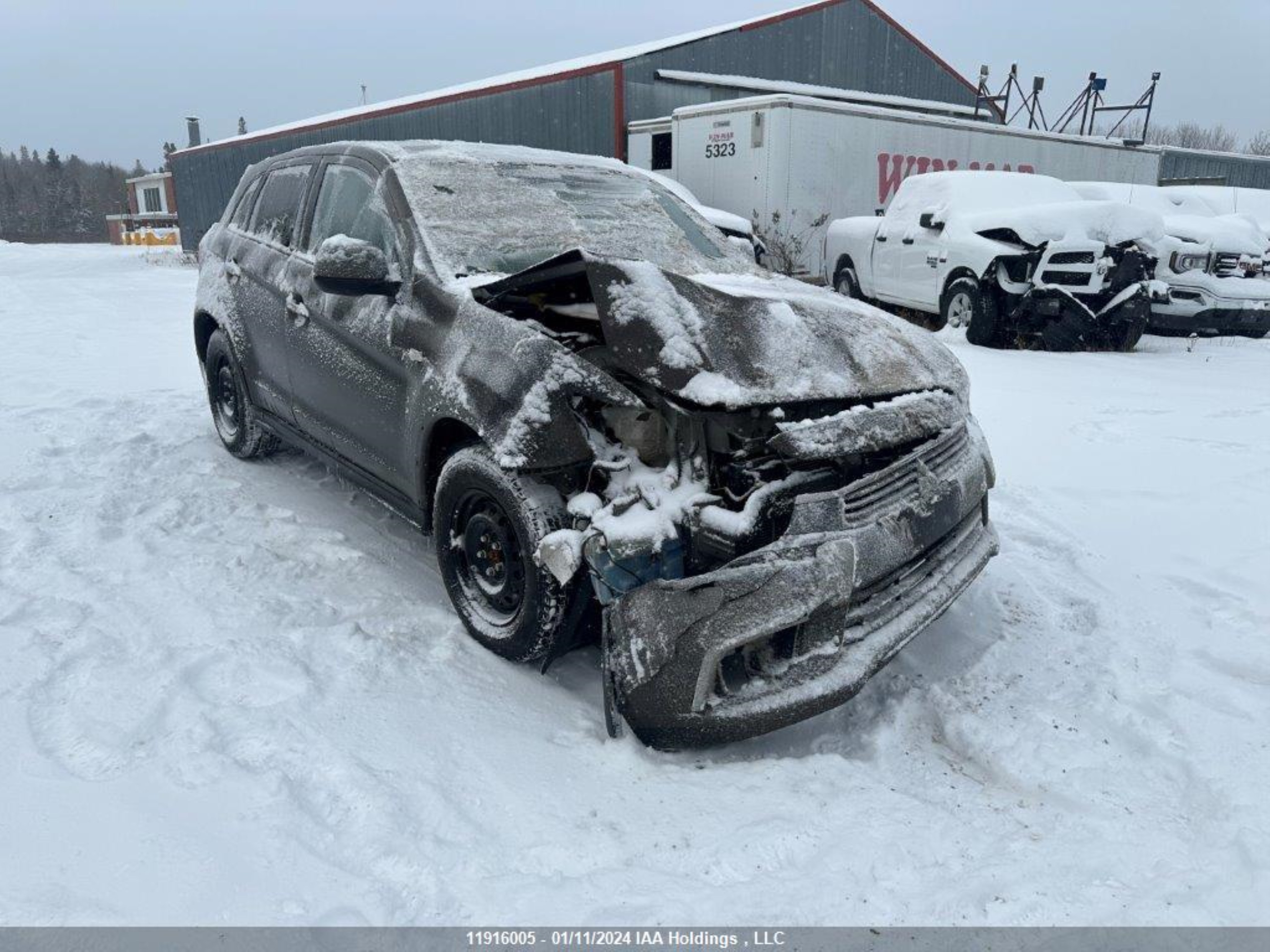 MITSUBISHI RVR 2017 ja4aj3au7hz600245