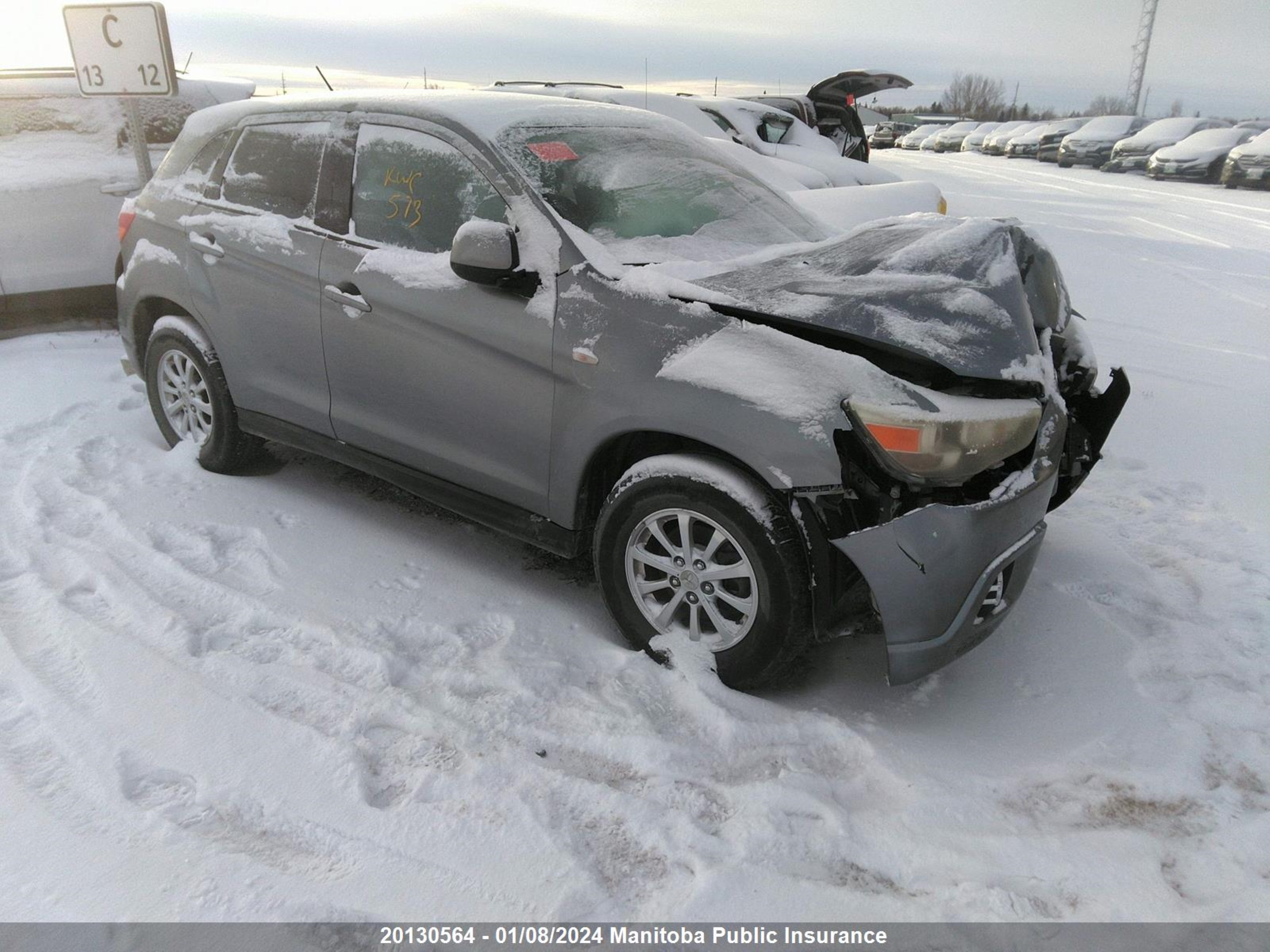 MITSUBISHI RVR 2012 ja4aj3au8cz604152