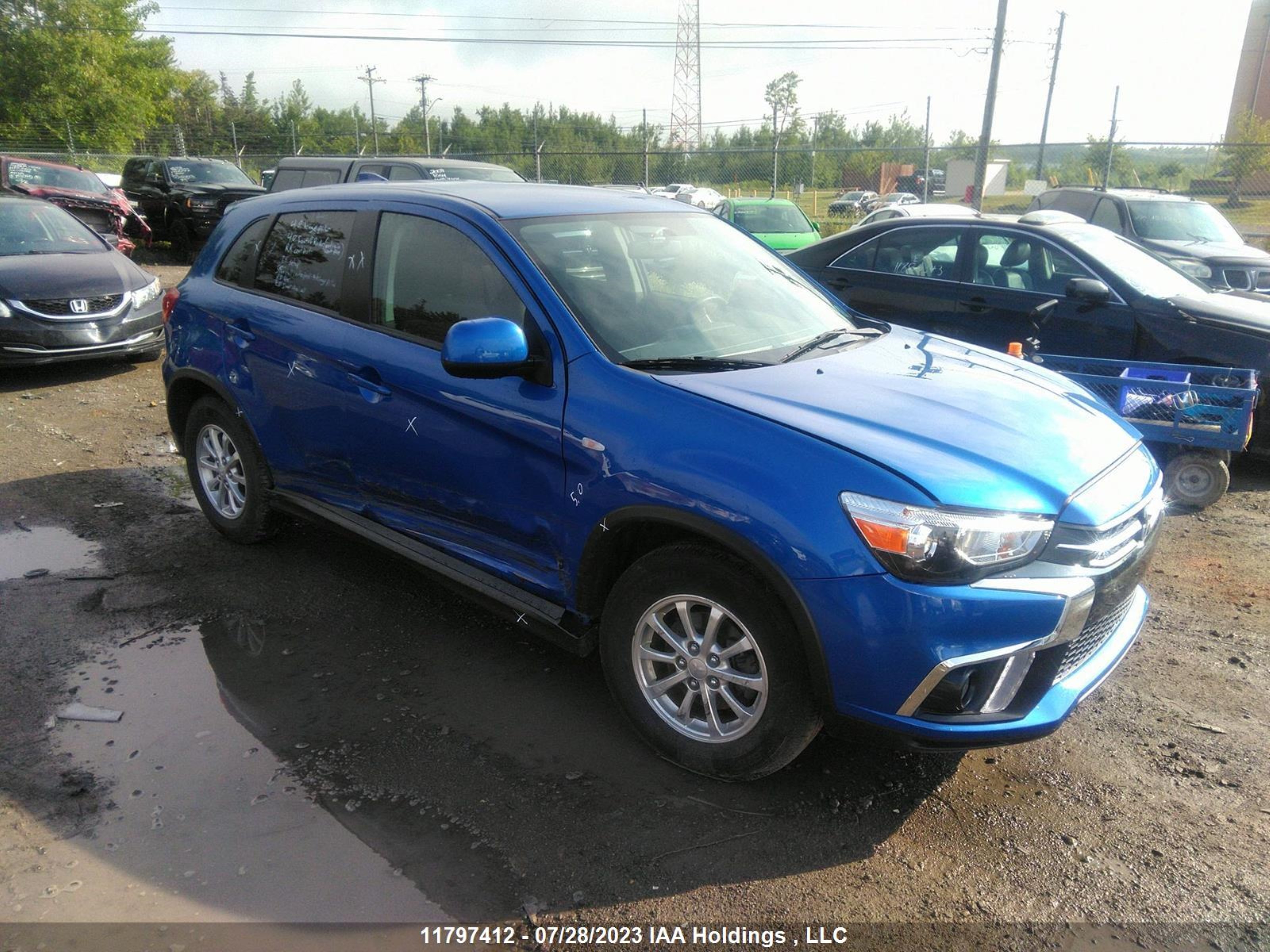 MITSUBISHI RVR 2018 ja4aj3au9ju602890