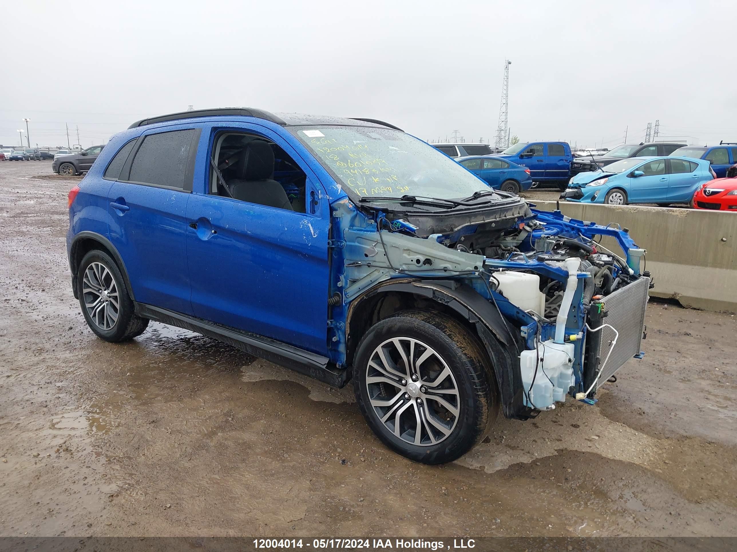 MITSUBISHI RVR 2018 ja4aj4aw2jz601039