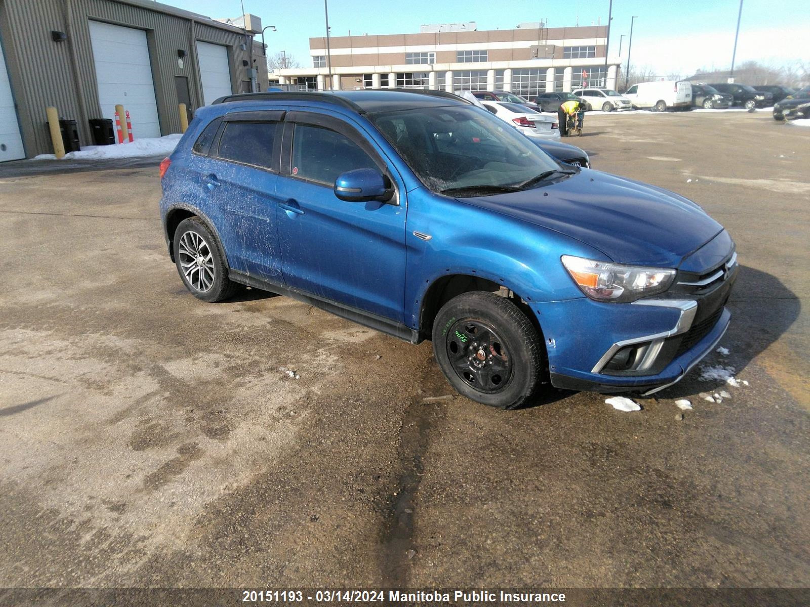 MITSUBISHI RVR 2018 ja4aj4aw2jz606337