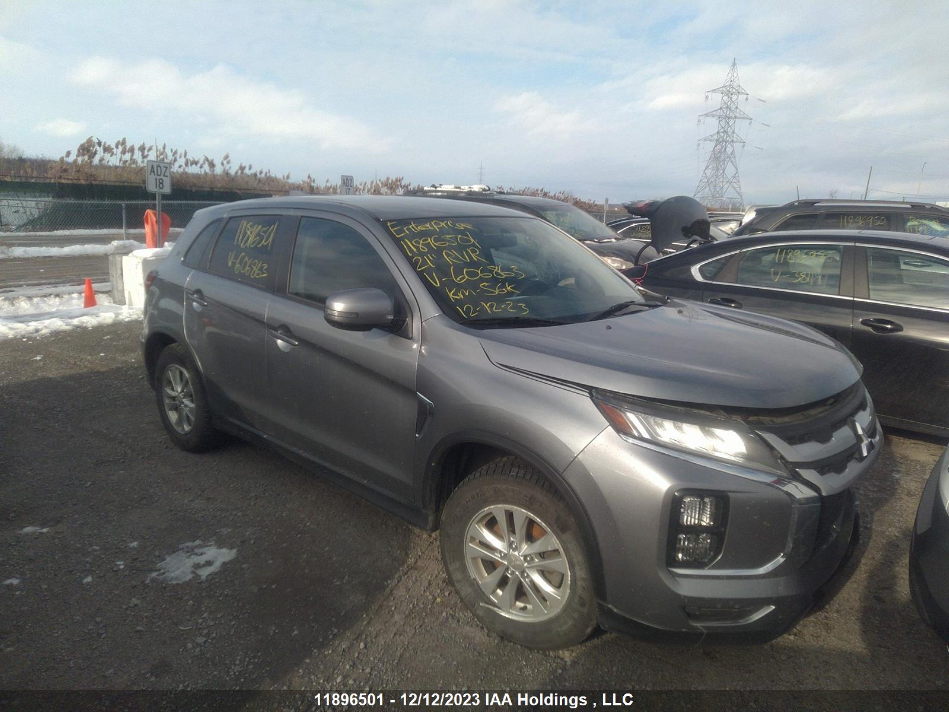 MITSUBISHI RVR 2021 ja4ajvaw2mu606863