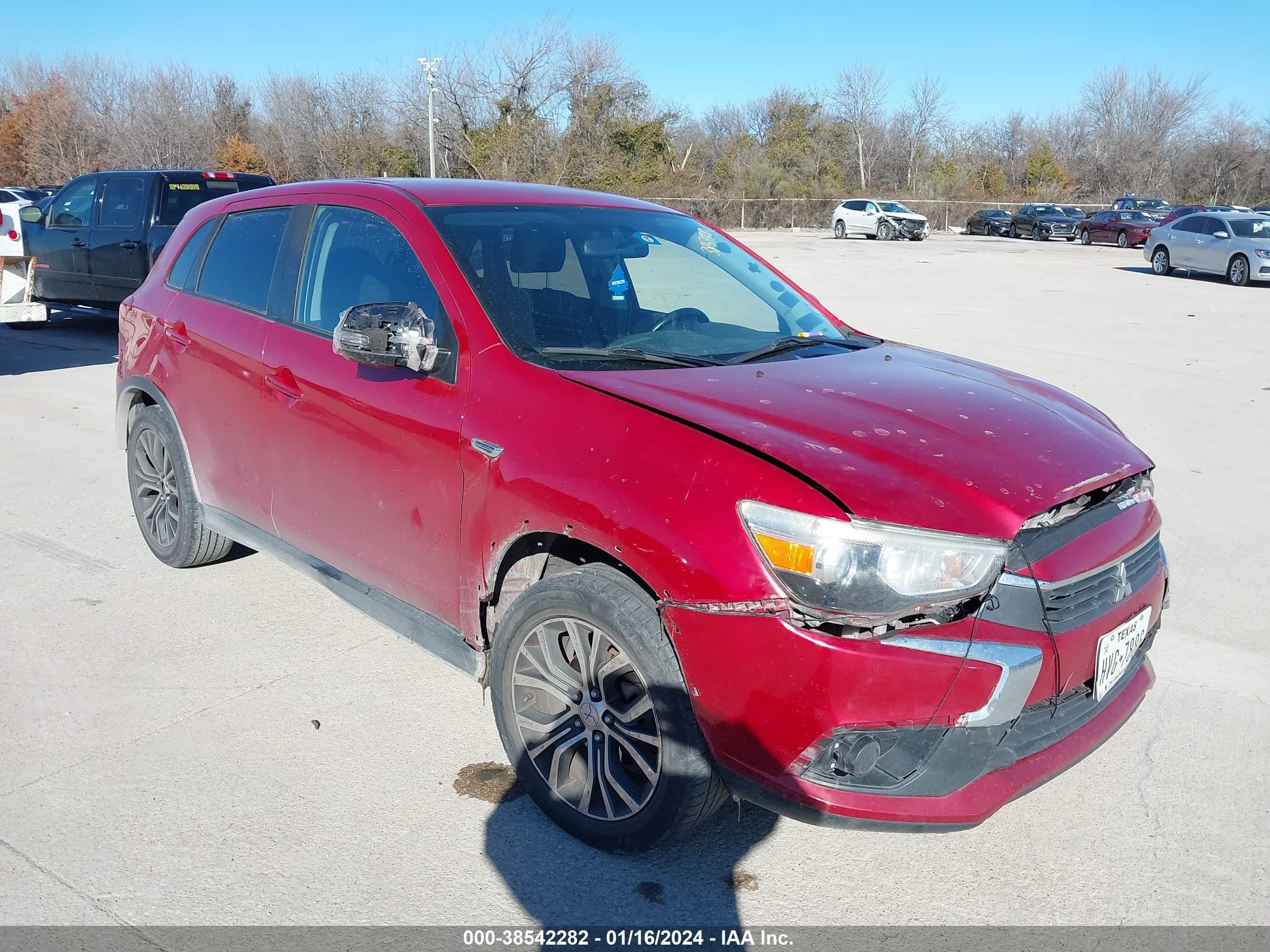 MITSUBISHI OUTLANDER 2016 ja4ap3au7gz064880