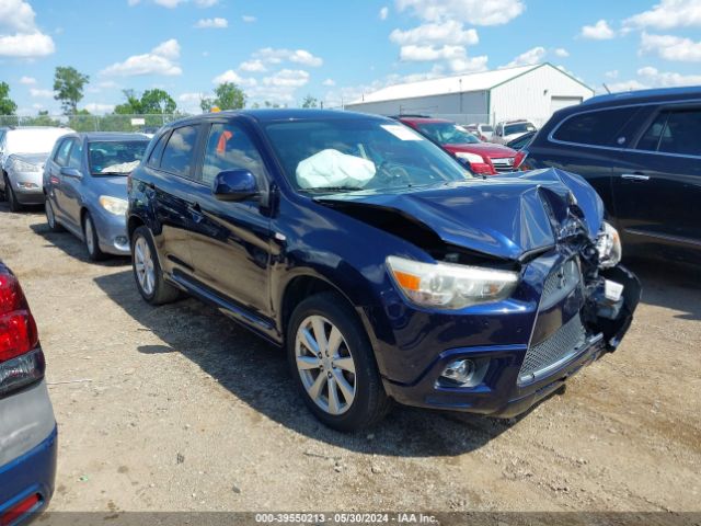 MITSUBISHI OUTLANDER SPORT 2012 ja4ap4au9cz001604