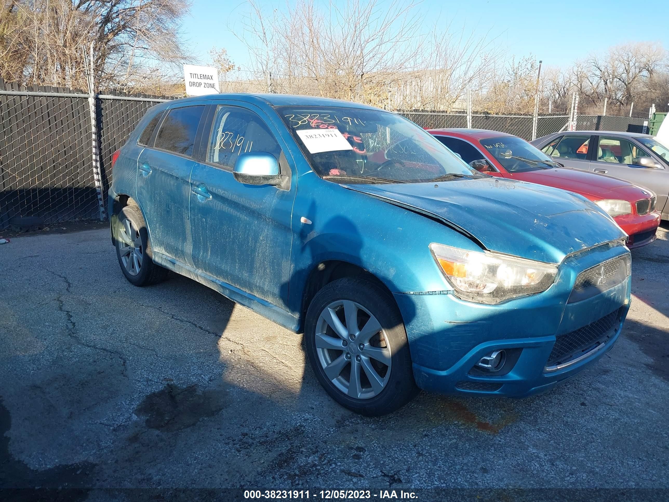 MITSUBISHI OUTLANDER 2012 ja4ap4au9cz003028