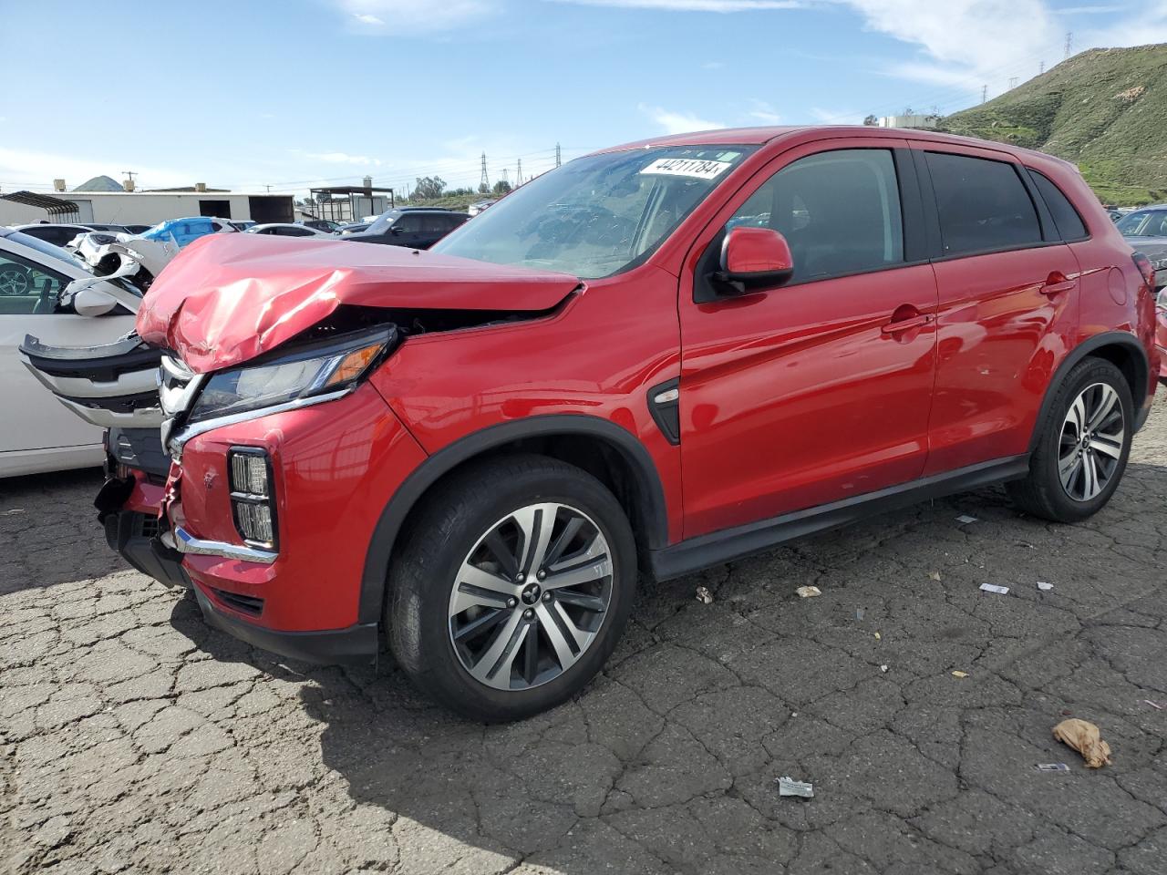 MITSUBISHI OUTLANDER 2021 ja4apuau7mu004001