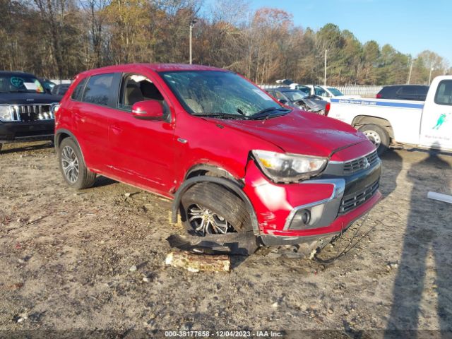 MITSUBISHI OUTLANDER SPORT 2017 ja4ar3au1hz002757