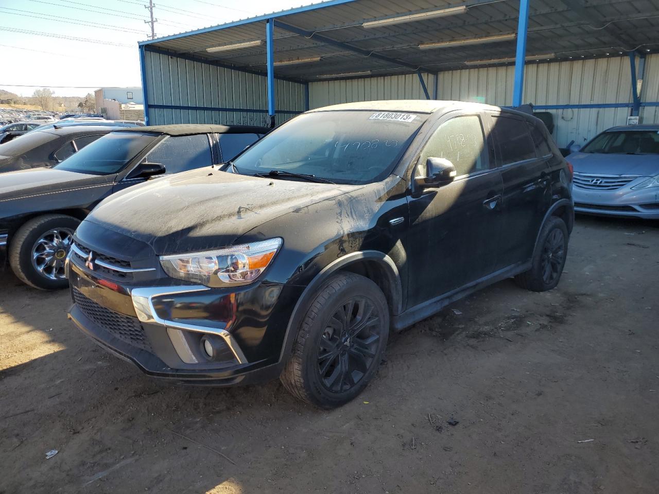 MITSUBISHI OUTLANDER 2018 ja4ar3au2ju015858