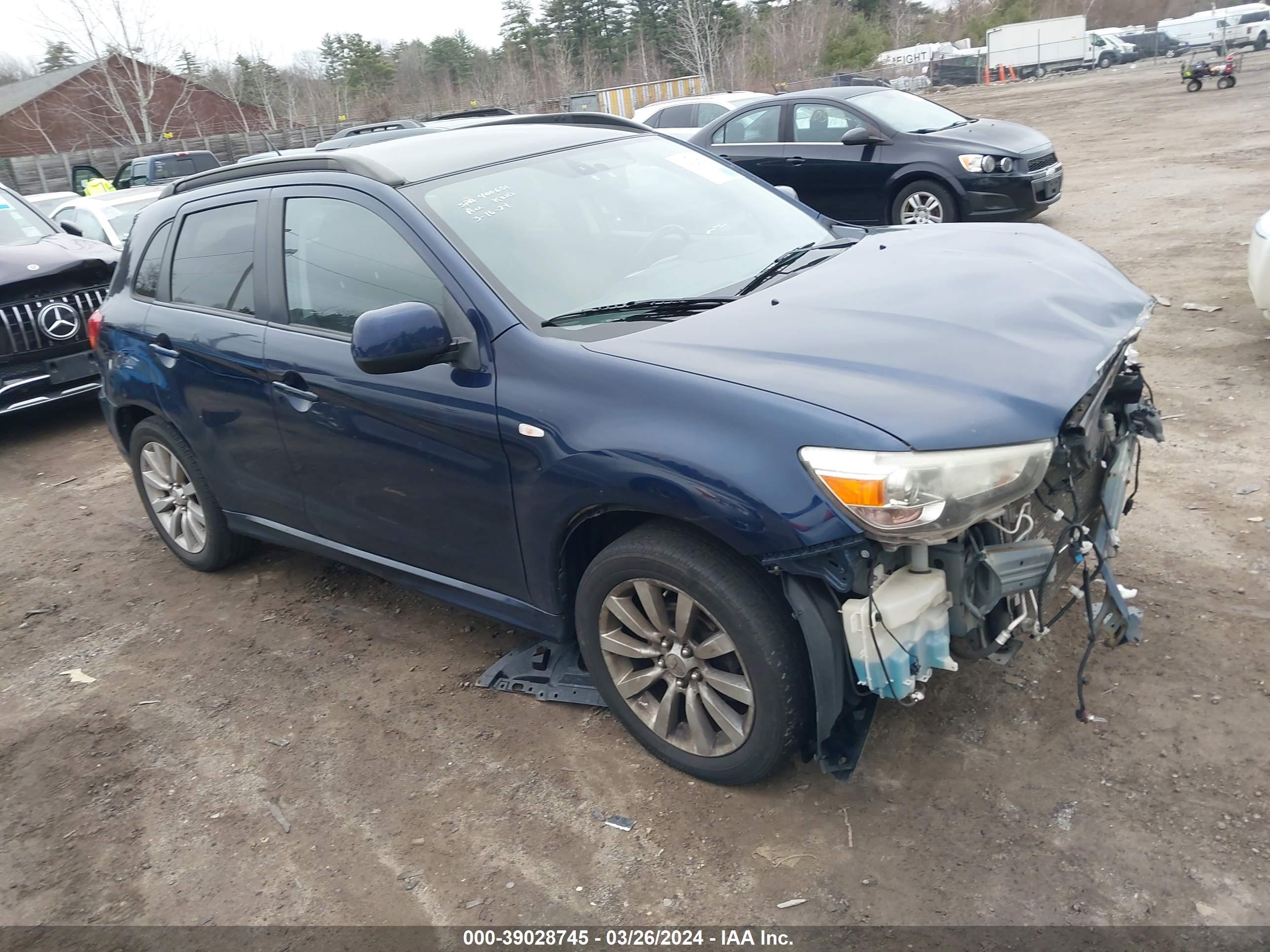 MITSUBISHI OUTLANDER 2011 ja4ar4au1bz014677