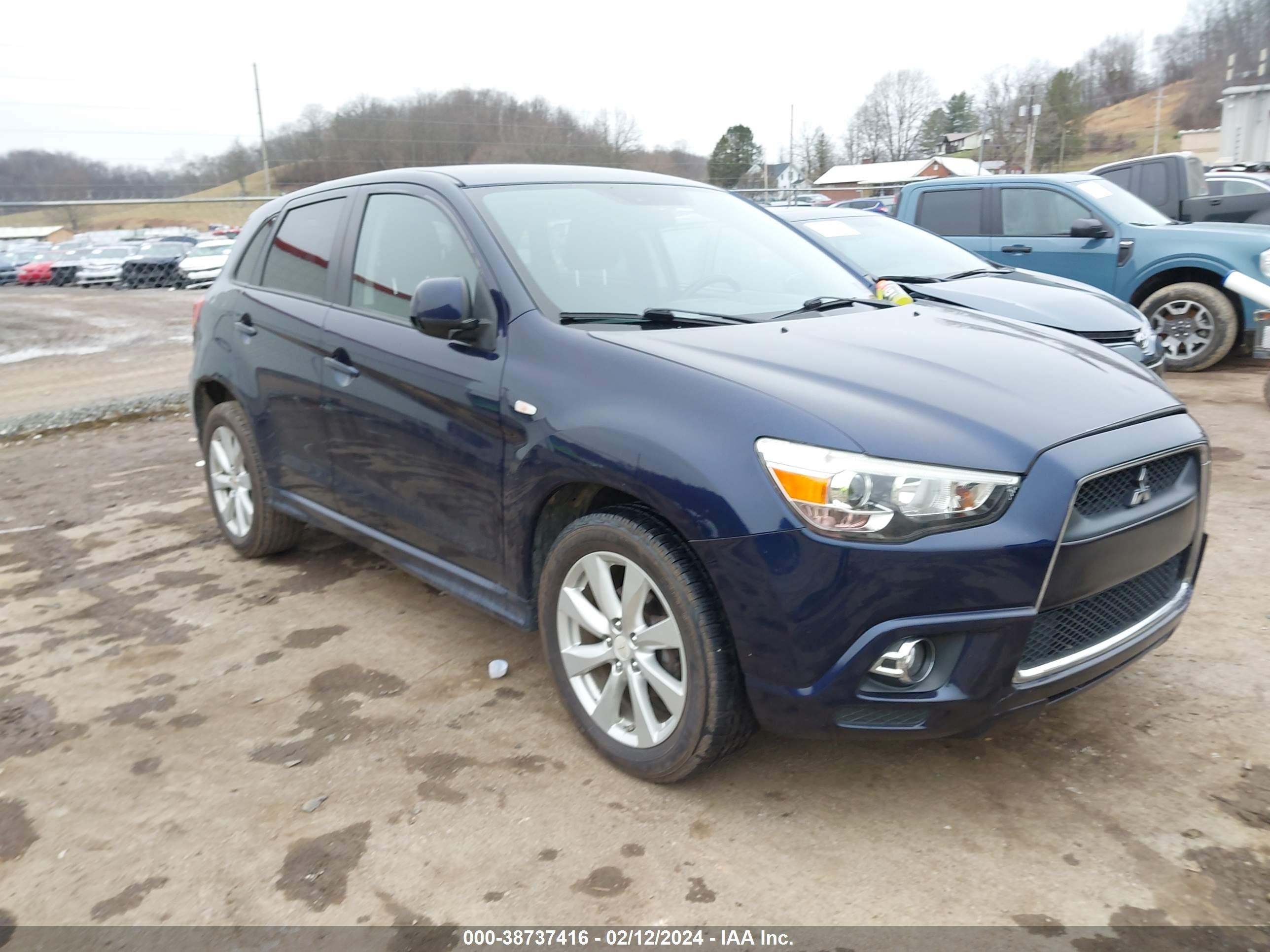 MITSUBISHI OUTLANDER 2012 ja4ar4au4cz005697